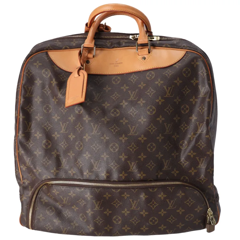 Louis Vuitton Evasion Travel Bag Monogram Boston Bag M41442 Canvas sold by Gaby's Bags