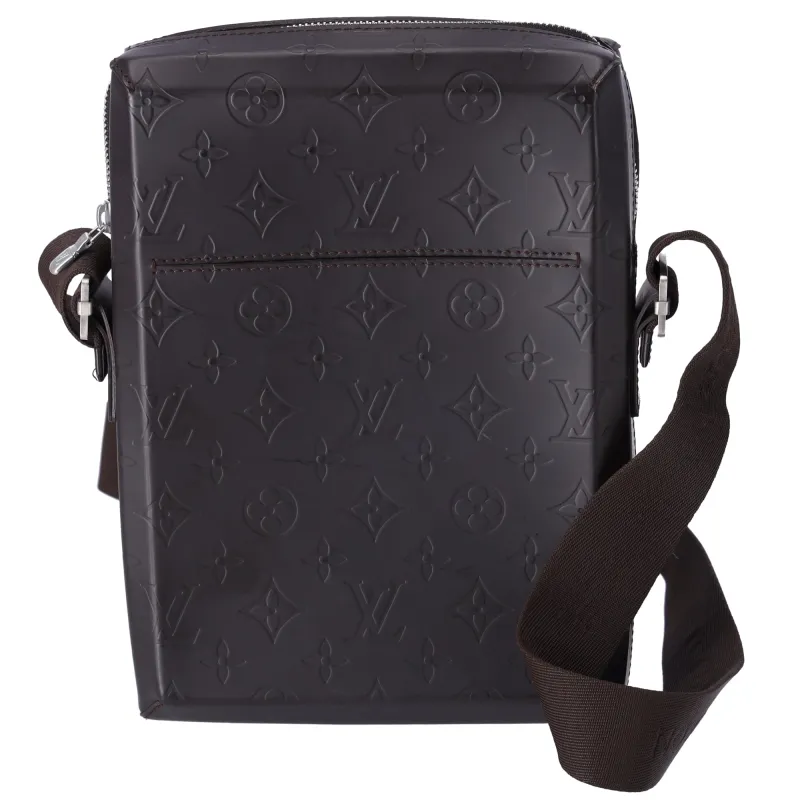 Louis Vuitton Bobby Messenger LV Monogram Embossed Glace Cafe M46520 sold by Gaby's Bags