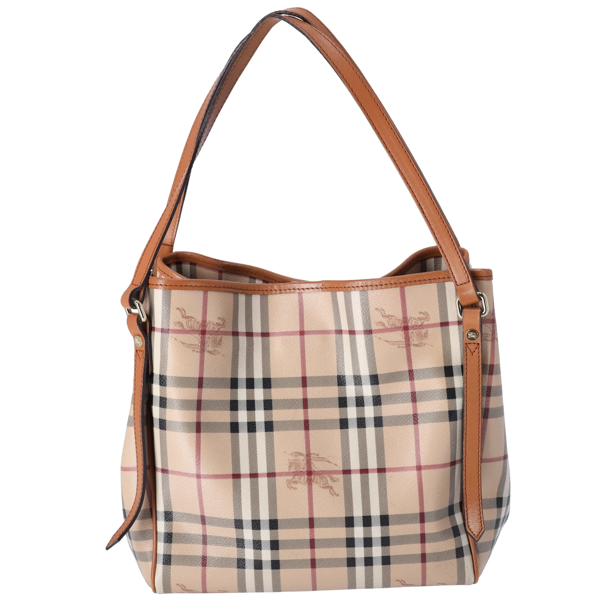 Burberry Small Canterbury Tote Haymarket Check Brown sold by Gaby's Bags