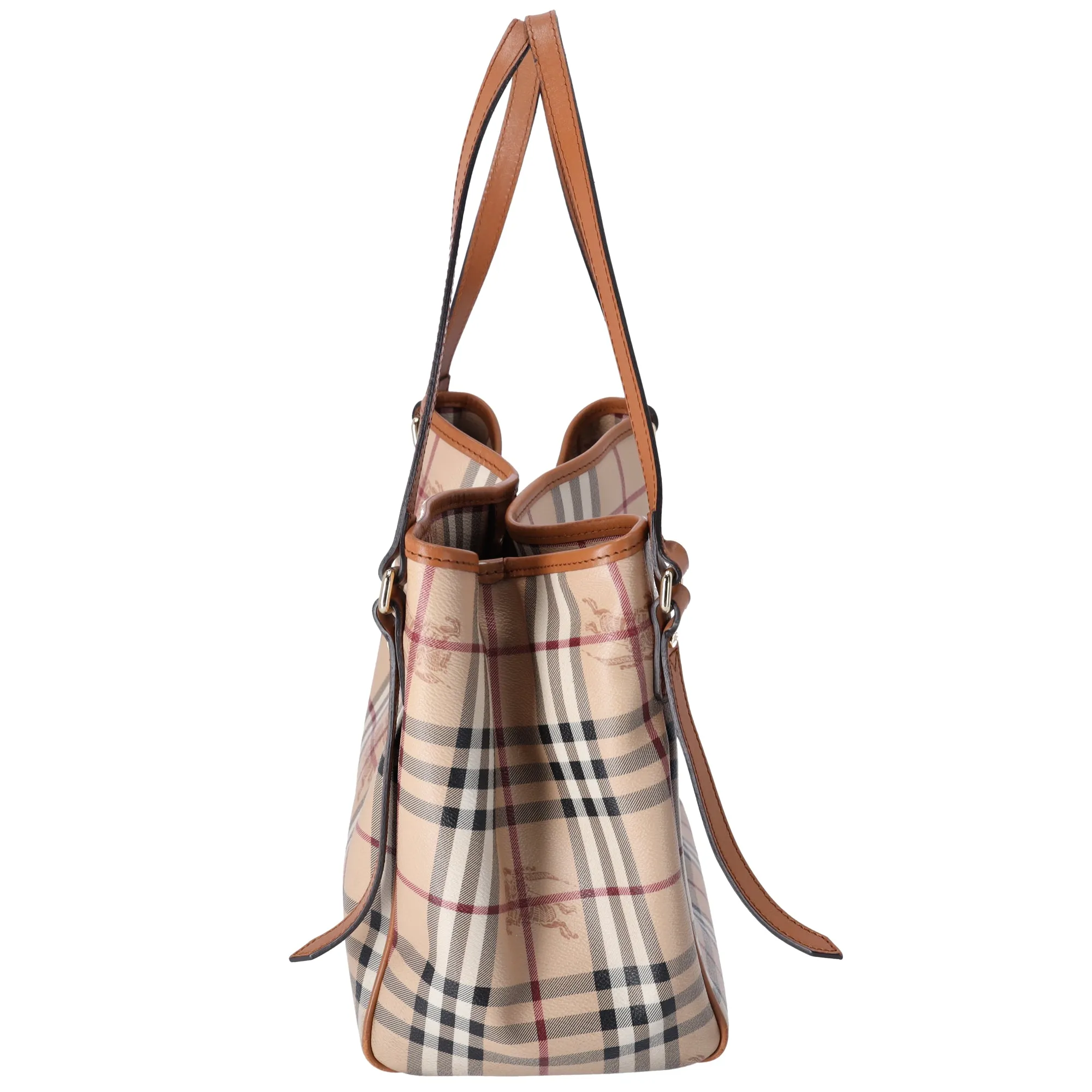 Burberry Small Canterbury Tote Haymarket Check Brown sold by Gaby's Bags product image thumbnail 2