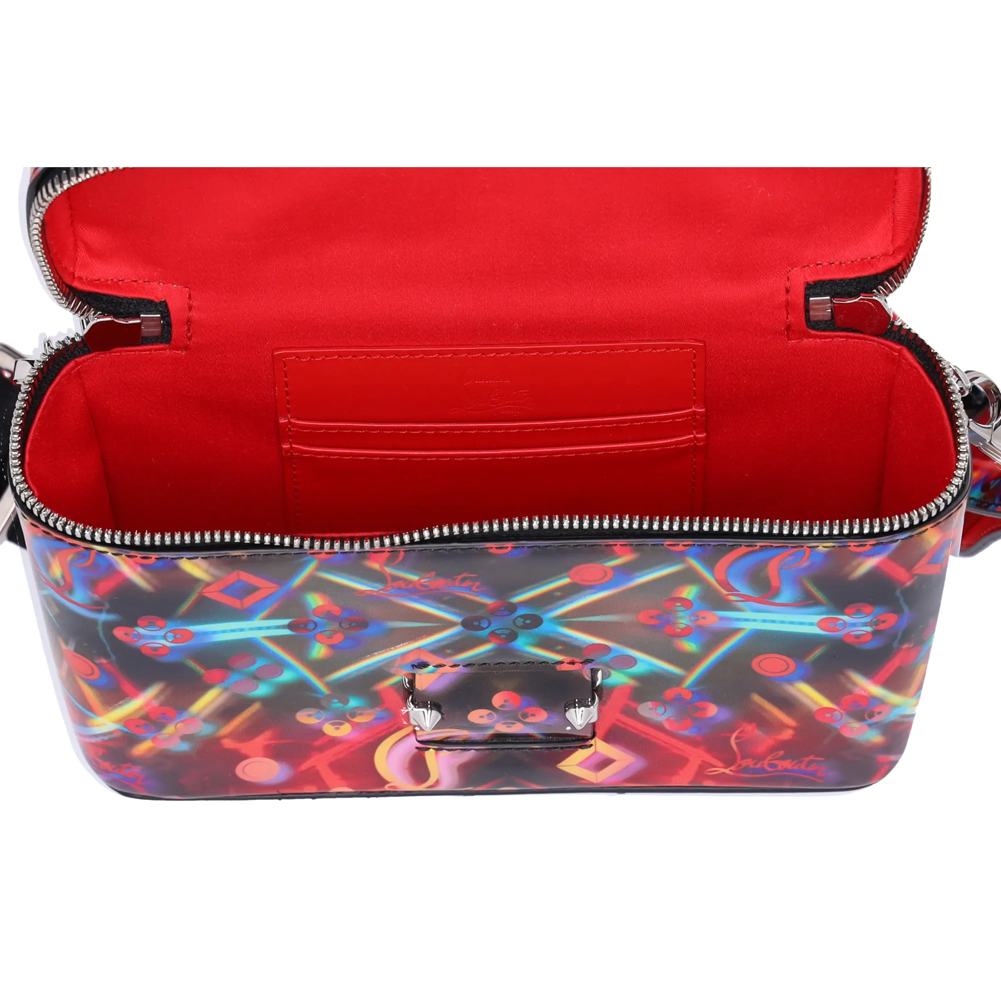 Christian Louboutin Kipi Patent Leather Messenger Bag Multi sold by Gaby's Bags product image thumbnail 4