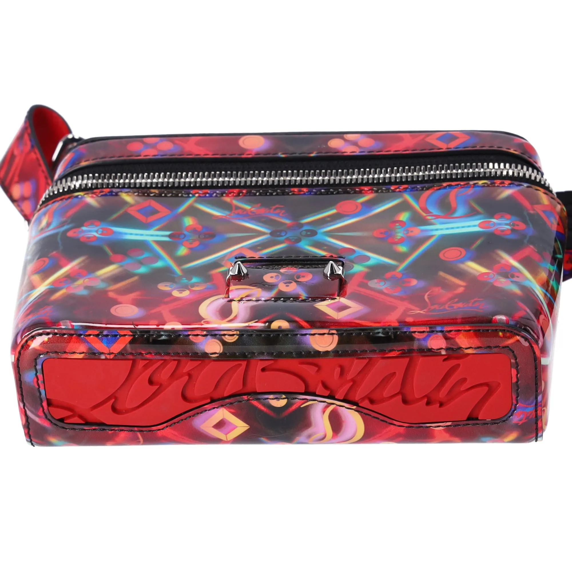 Christian Louboutin Kipi Patent Leather Messenger Bag Multi sold by Gaby's Bags product image thumbnail 5