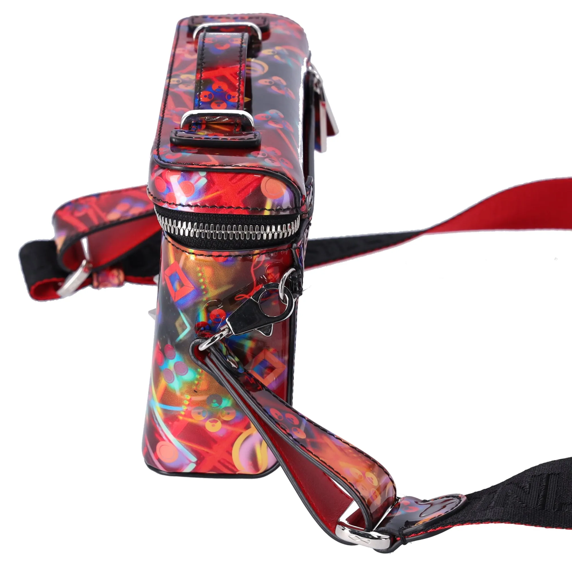 Christian Louboutin Kipi Patent Leather Messenger Bag Multi sold by Gaby's Bags product image thumbnail 2