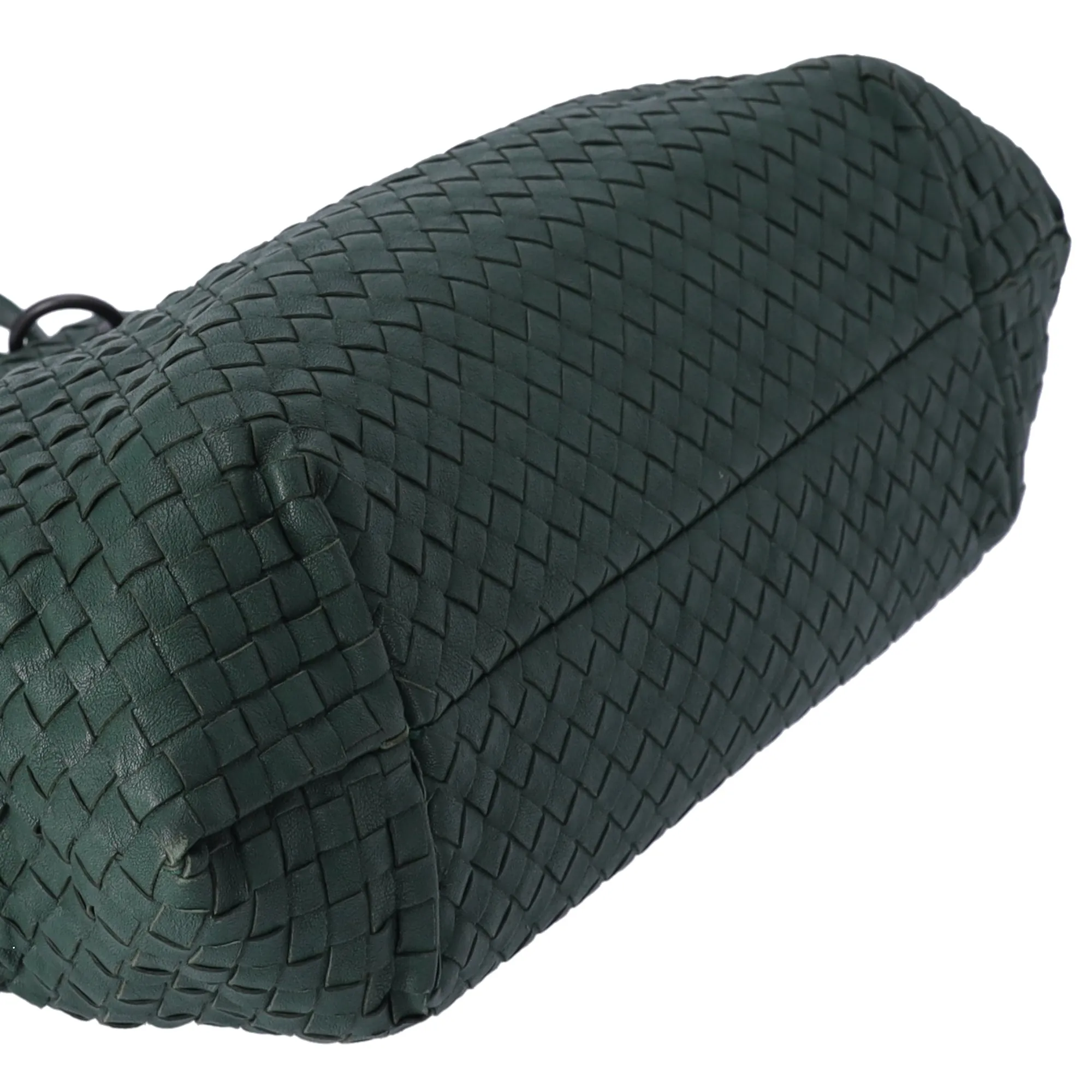BOTTEGA VENETA Capri Tote Bag Dark Green Leather sold by Gaby's Bags product image thumbnail 4