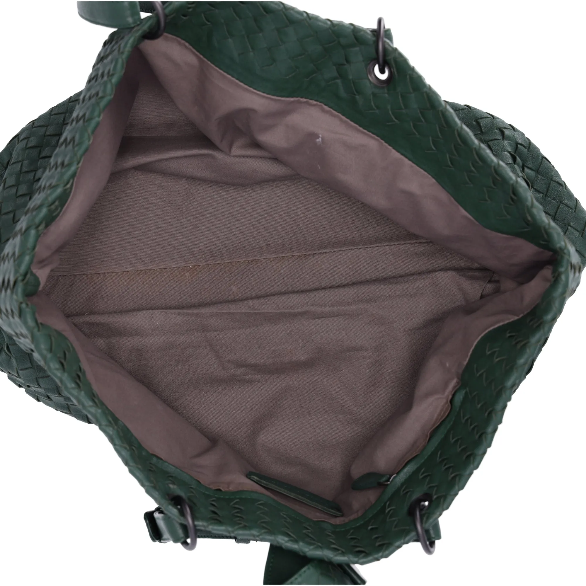 BOTTEGA VENETA Capri Tote Bag Dark Green Leather sold by Gaby's Bags product image thumbnail 5