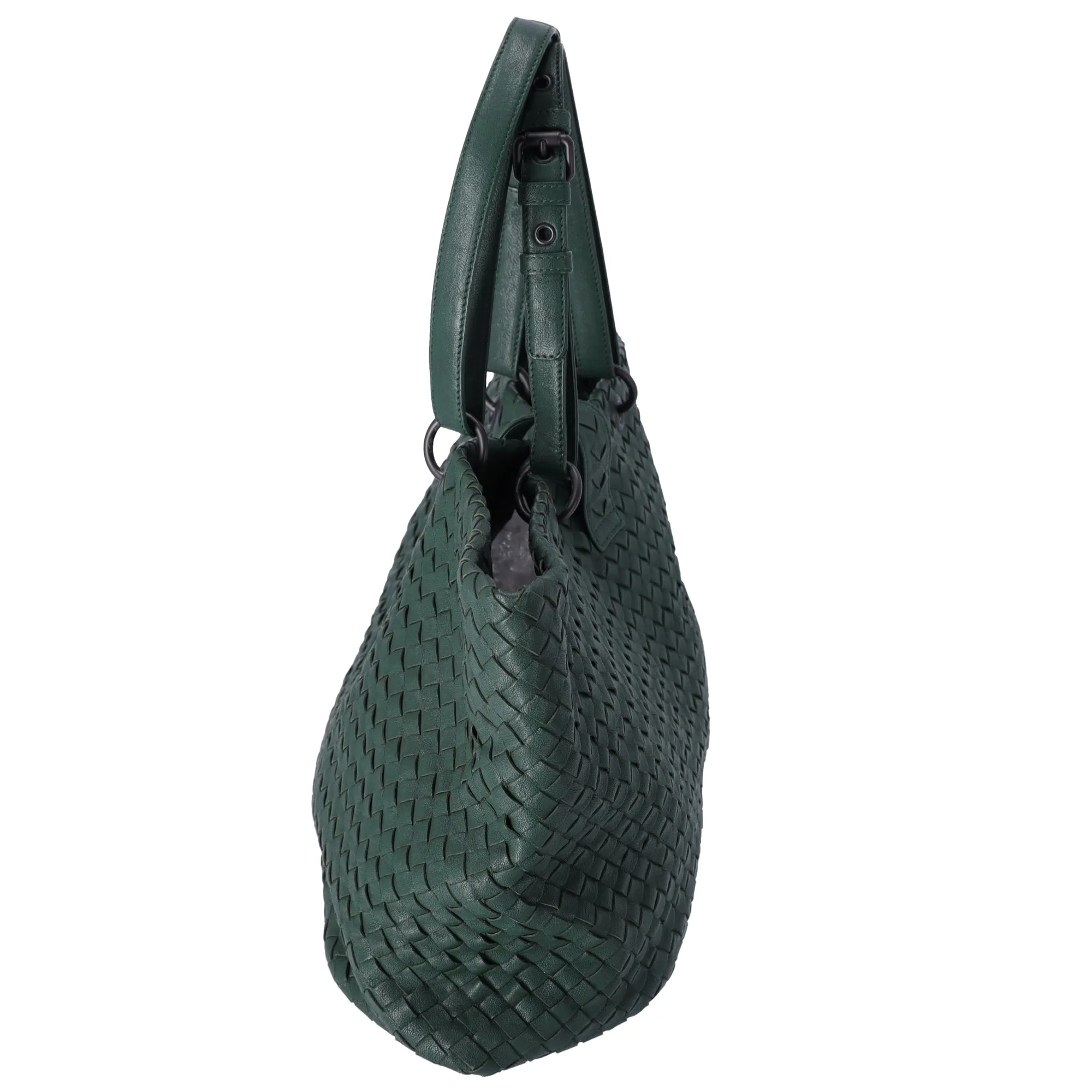BOTTEGA VENETA Capri Tote Bag Dark Green Leather sold by Gaby's Bags product image thumbnail 2