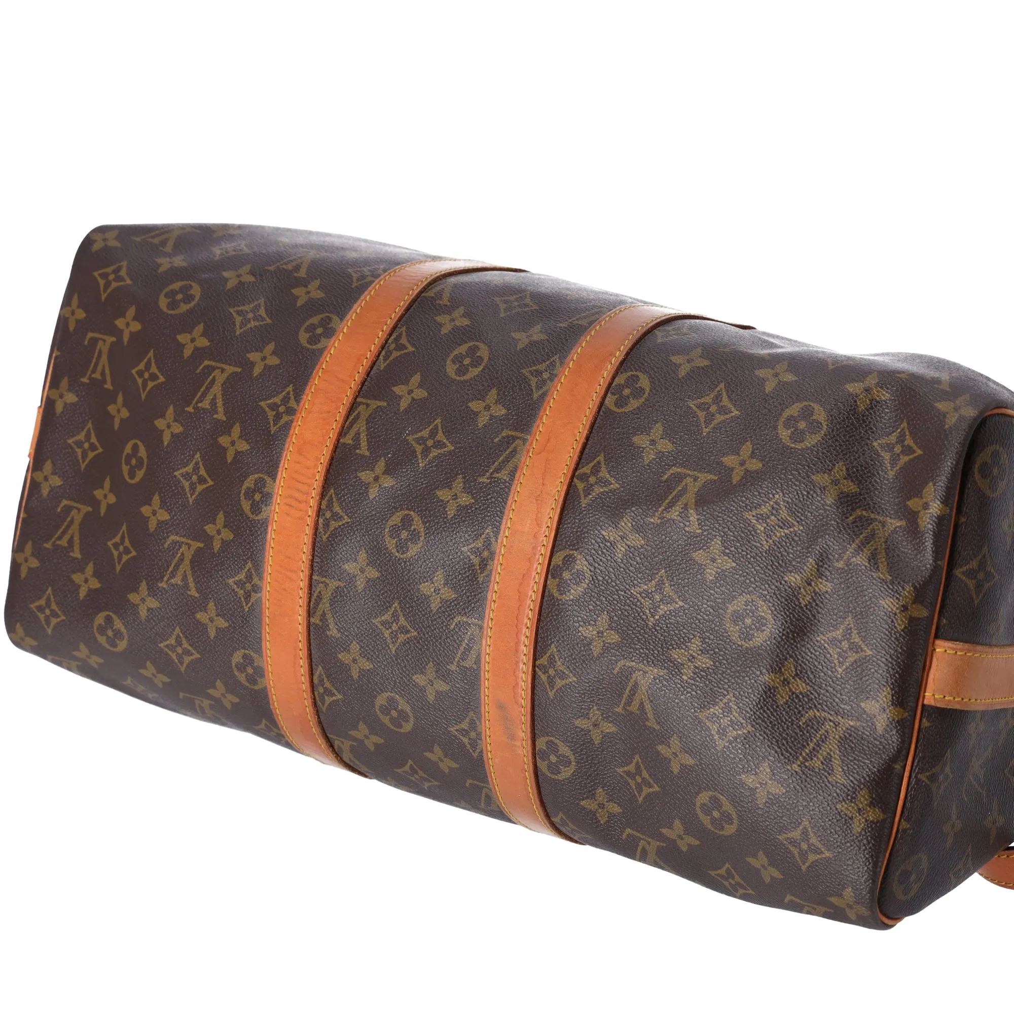 Louis Vuitton Keepall Bandouliere 45 Monogram Boston Bag M41418 Canvas sold by Gaby's Bags product image thumbnail 4