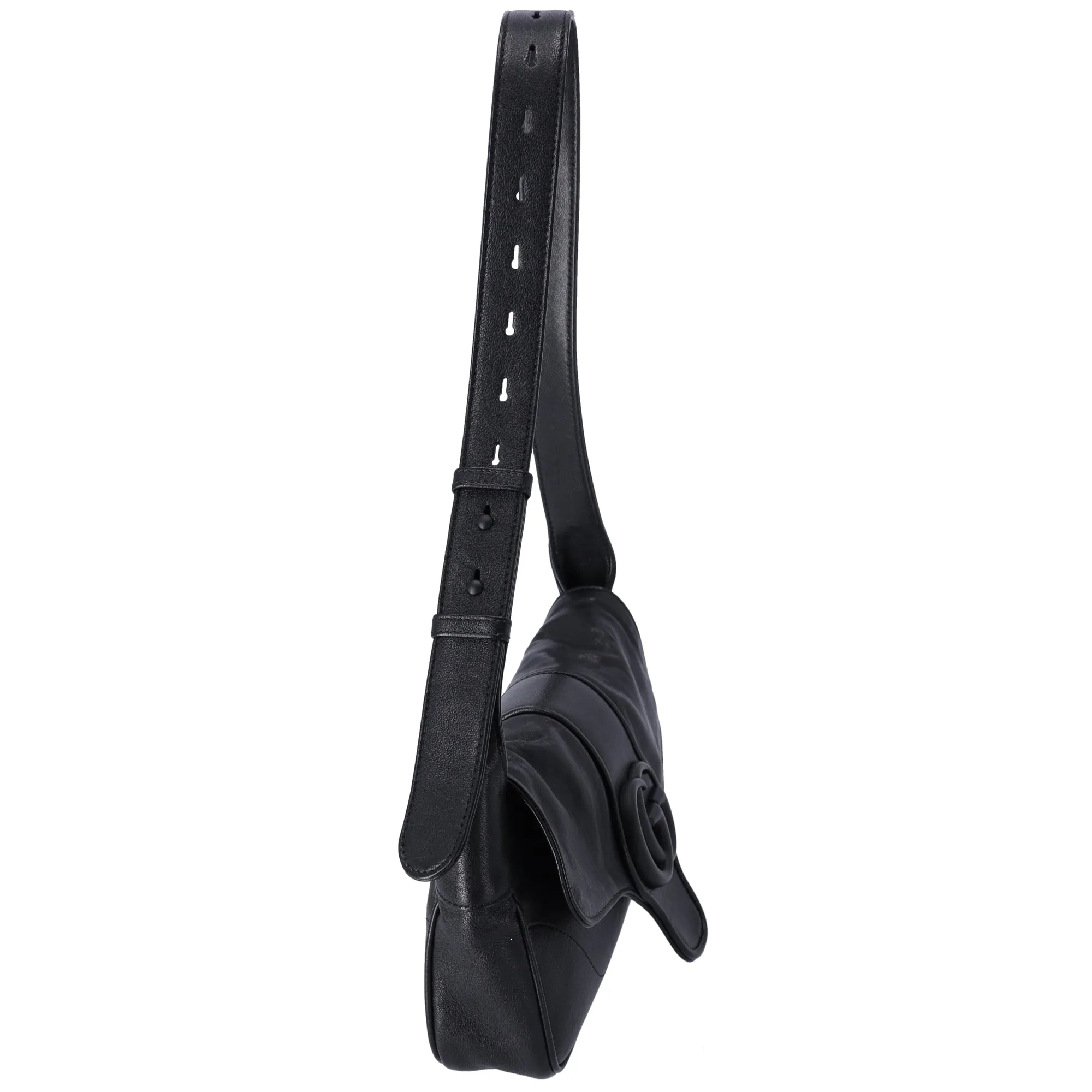 GUCCI Aphrodite Shoulder Bag 767226 Black Calf Leather sold by Gaby's Bags product image thumbnail 4