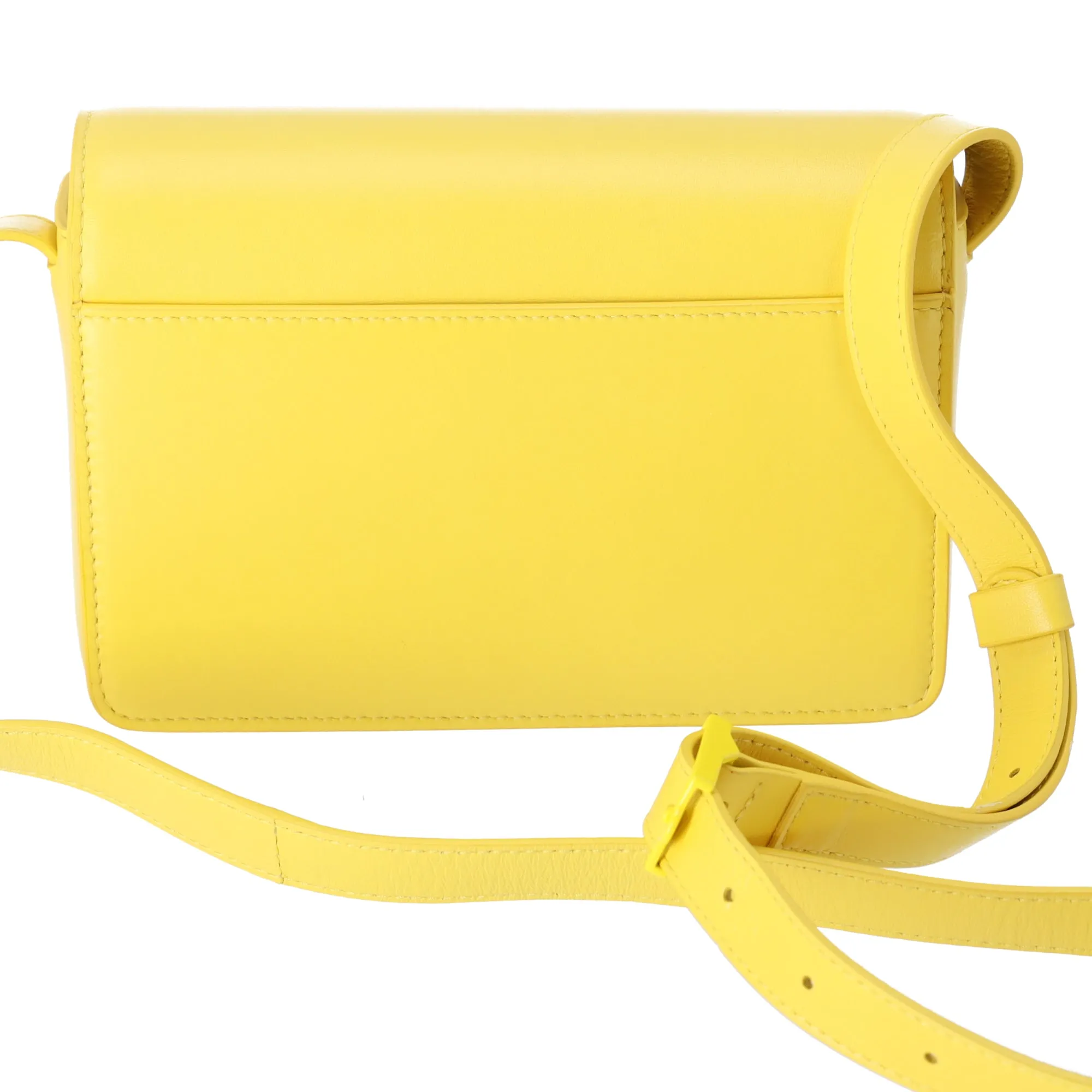 Christian Louboutin Loubi54 Shoulder Bag 1245050 Yellow Nappa Leather sold by Gaby's Bags product image thumbnail 3