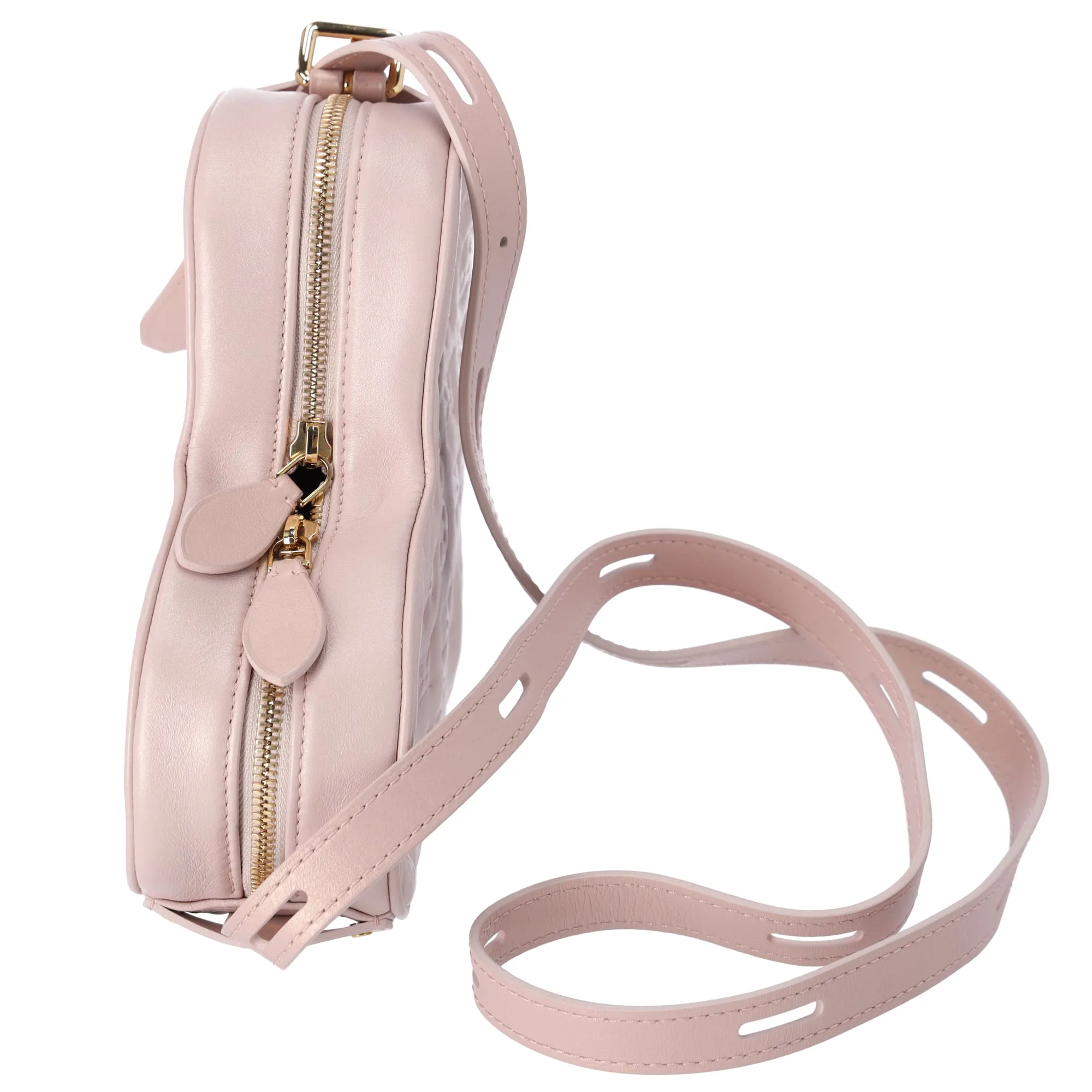 Louis Vuitton Sac Coeur Collection Heart Shoulder Bag Light Pink Lambskin sold by Gaby's Bags product image thumbnail 2