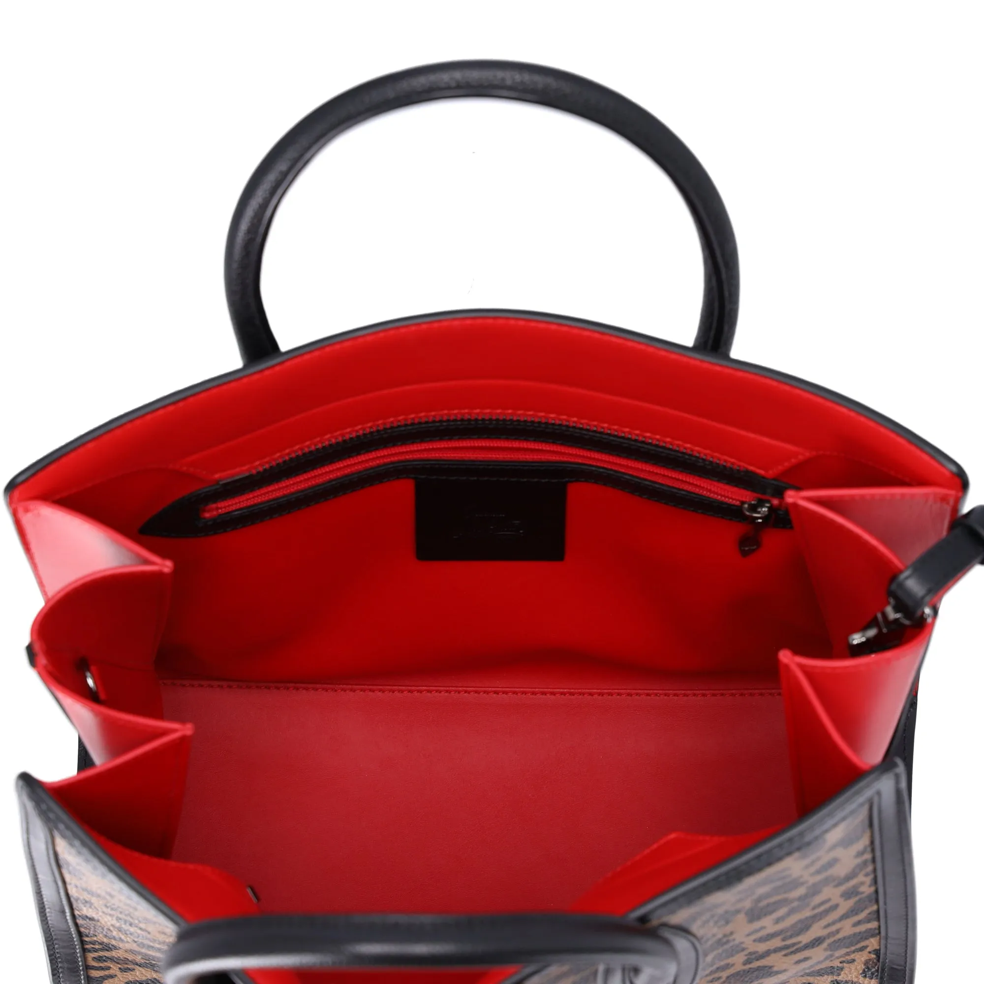Christian Louboutin Medium Paloma Tote Leopard Printed Leather sold by Gaby's Bags product image thumbnail 5