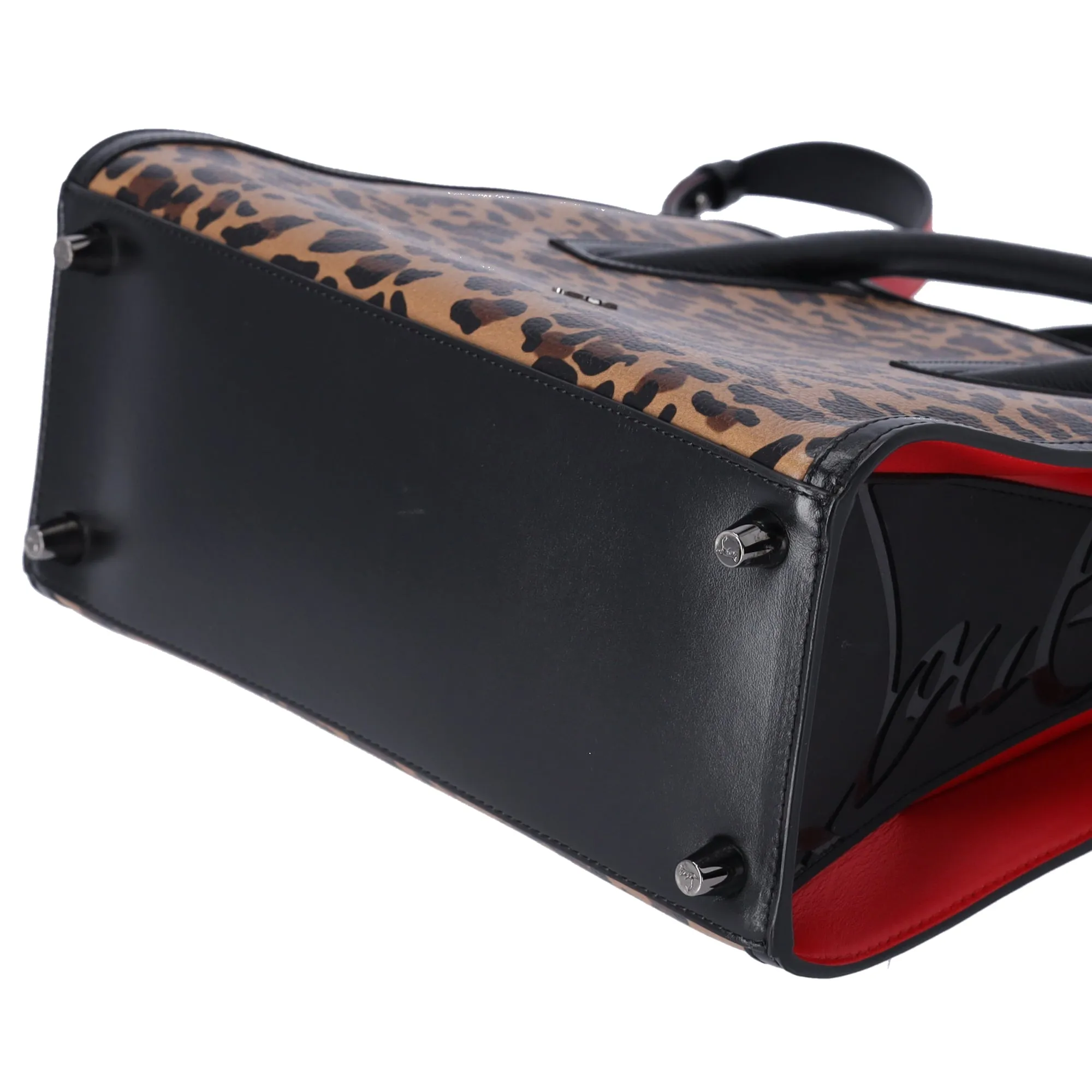 Christian Louboutin Medium Paloma Tote Leopard Printed Leather sold by Gaby's Bags product image thumbnail 4