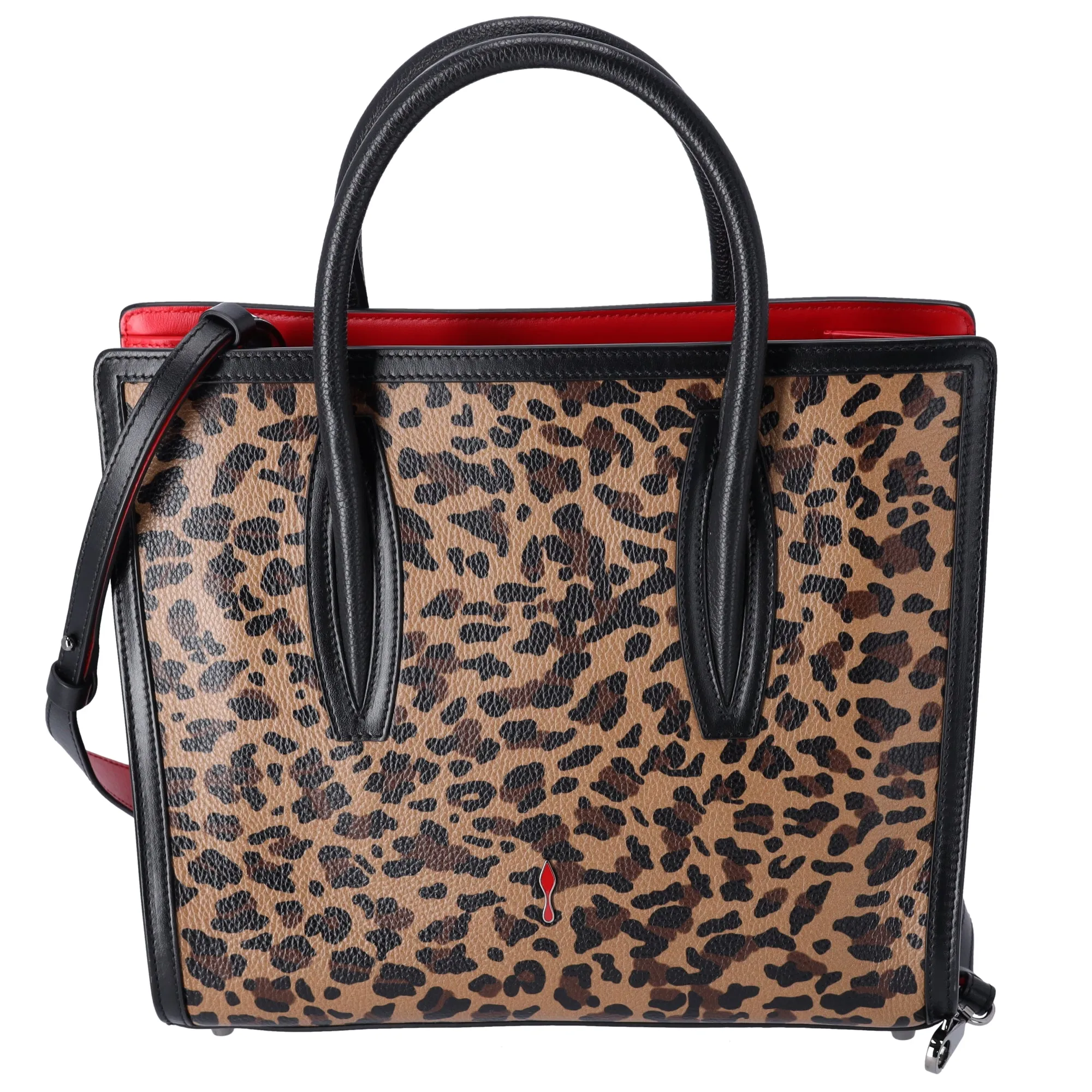 Christian Louboutin Medium Paloma Tote Leopard Printed Leather sold by Gaby's Bags