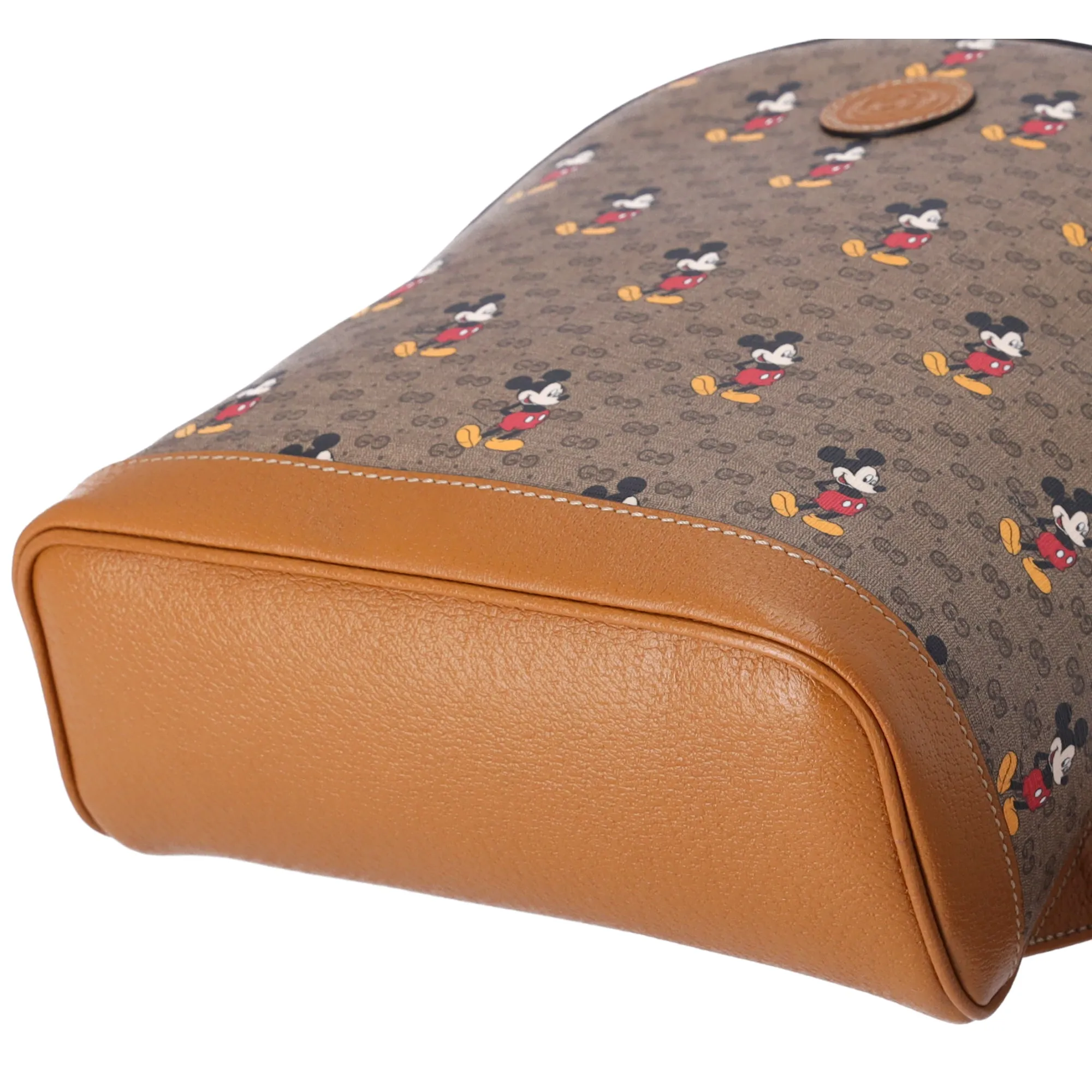 GUCCI x Disney Small Backpack Mickey Mouse Brown Multi GG Supreme sold by Gaby's Bags product image thumbnail 5
