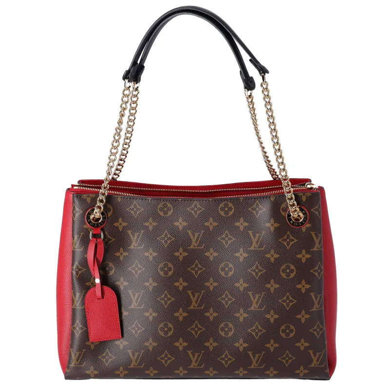 Louis Vuitton Surene MM Monogram Shoulder Bag M43773 Cerise Canvas sold by Gaby's Bags