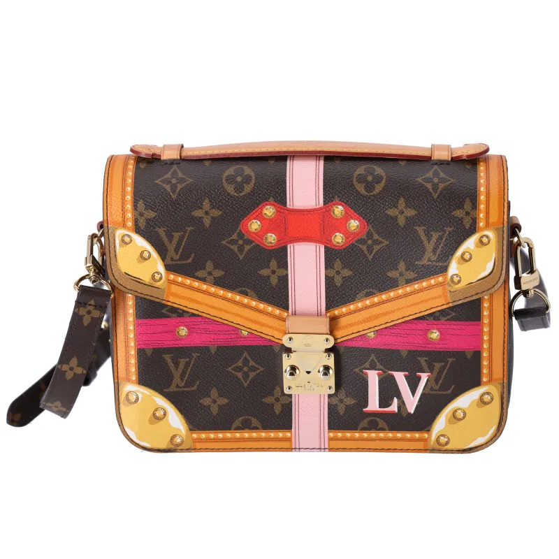 Louis Vuitton Pochette Metis Limited Edition Summer Trunks Monogram Canvas sold by Gaby's Bags