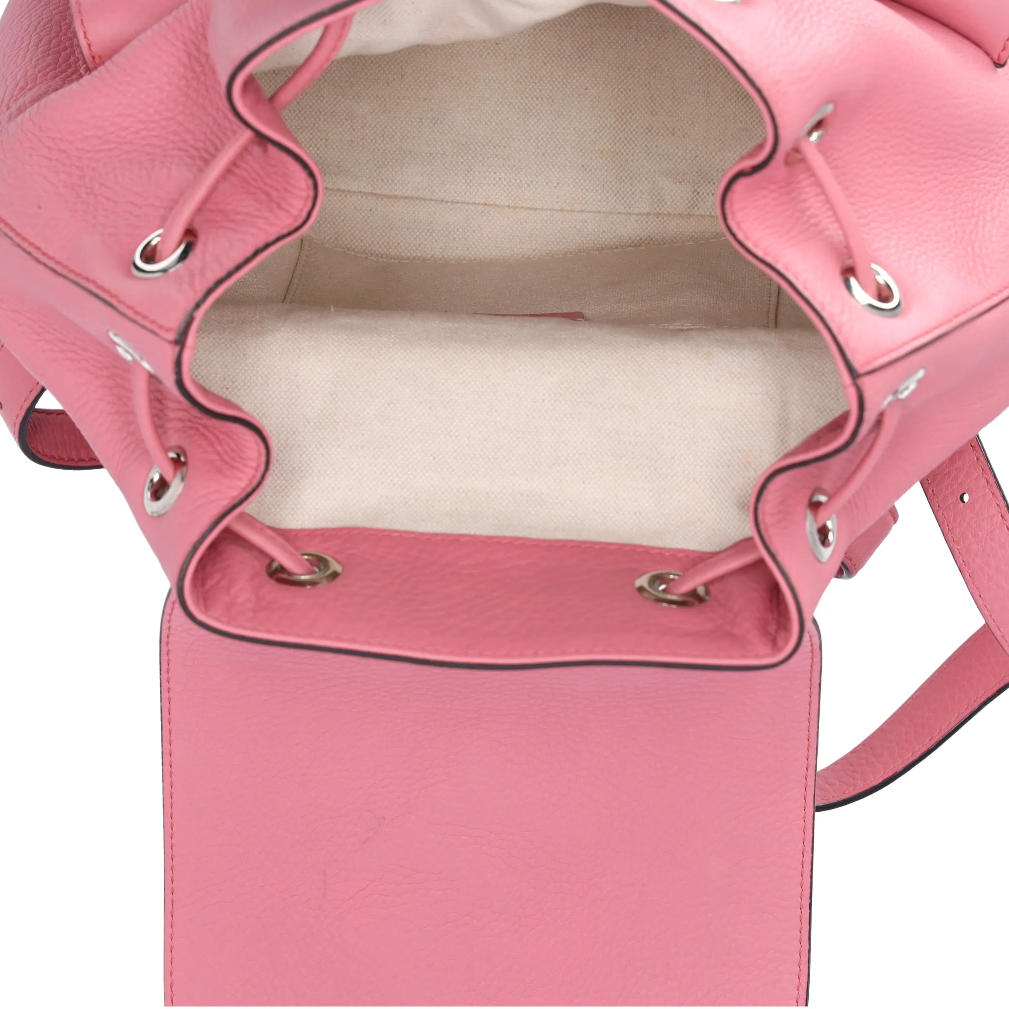 GUCCI Bamboo Backpack 370833 Pink Leather Tassel sold by Gaby's Bags product image thumbnail 5