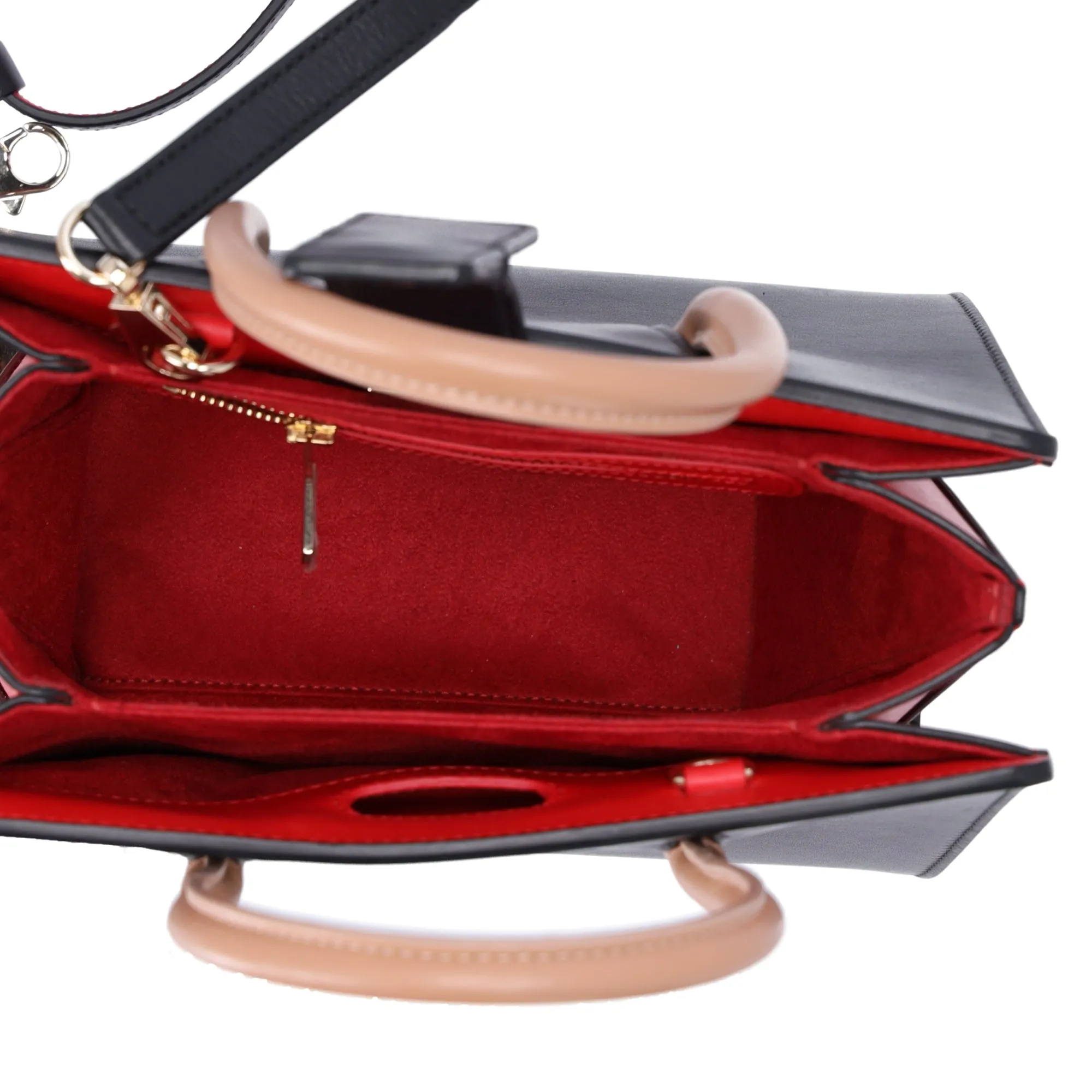 Christian Louboutin Paloma Small Handbag Black Beige Multi Leopard Leather sold by Gaby's Bags product image thumbnail 5