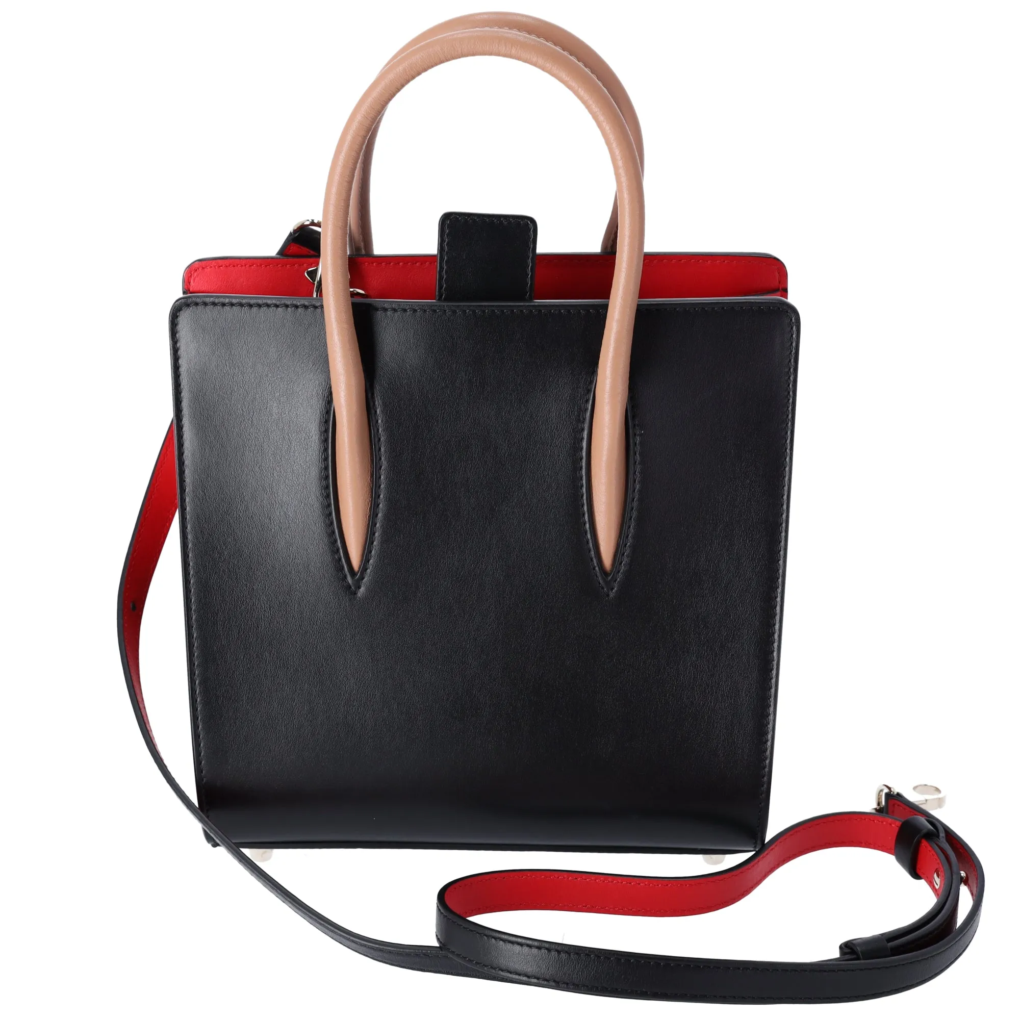 Christian Louboutin Paloma Small Handbag Black Beige Multi Leopard Leather sold by Gaby's Bags product image thumbnail 3