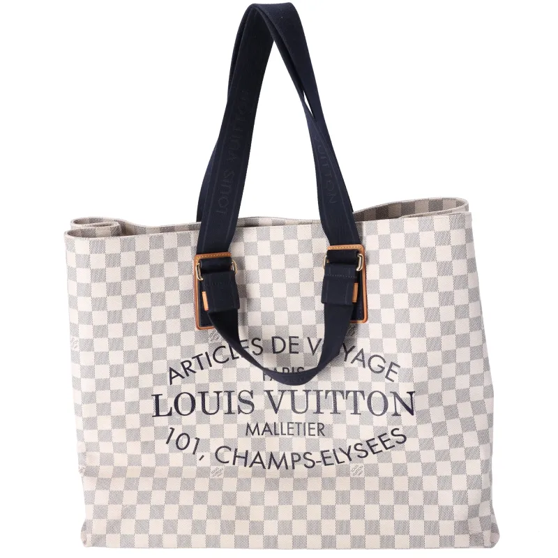 Louis Vuitton Cabas GM Damier Tote Bag N41180 Azur Damier Canvas sold by Gaby's Bags