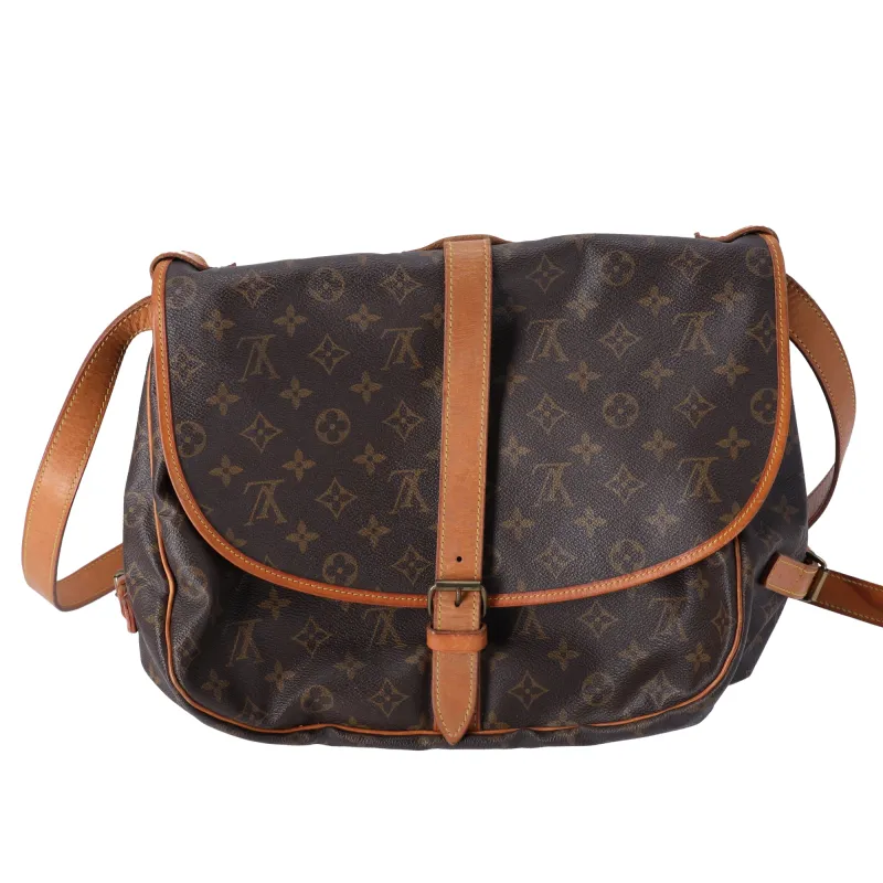 Louis Vuitton Saumur 35 Shoulder Bag M42254 Monogram Canvas sold by Gaby's Bags