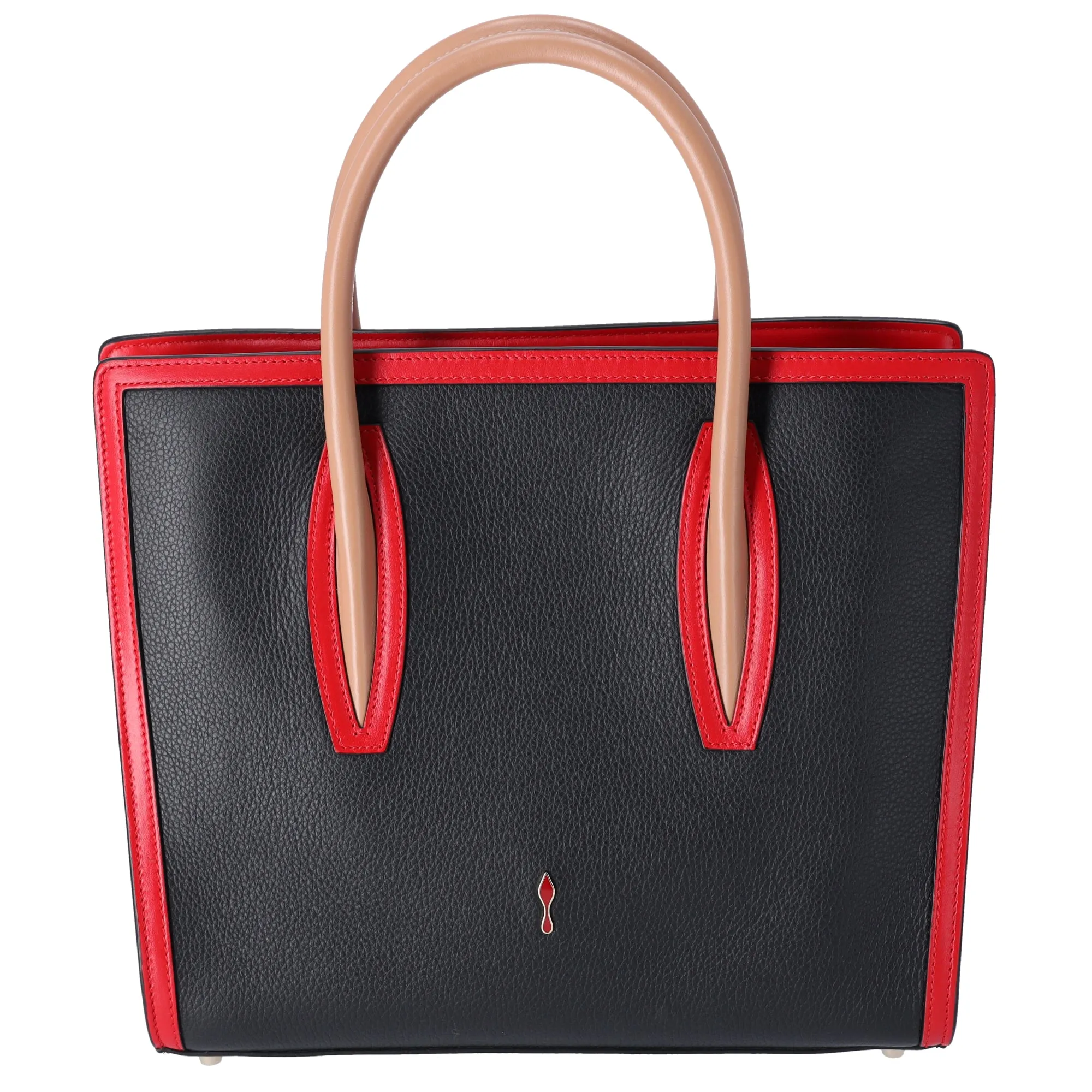 Christian Louboutin Paloma Medium Tote Embroidered Jacquard Leopard sold by Gaby's Bags product image thumbnail 3