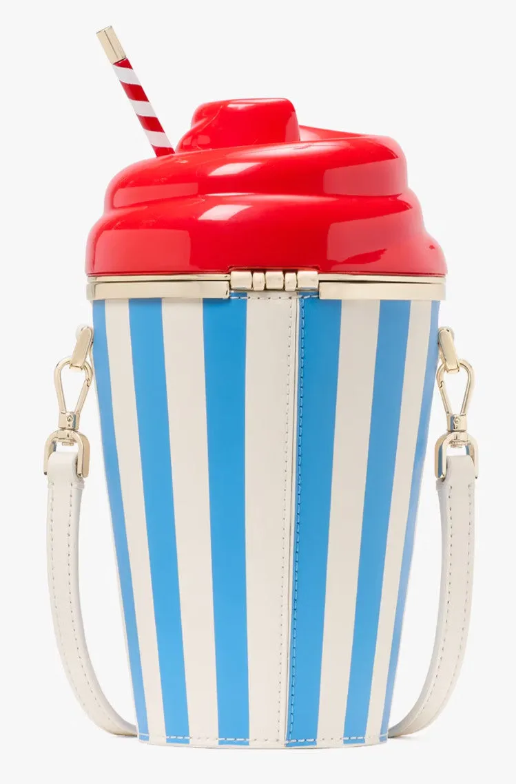 Kate Spade 3D Slushy Crossbody Bag Off White & Blue Leather Purse KK977 sold by Gaby's Bags product image thumbnail 2