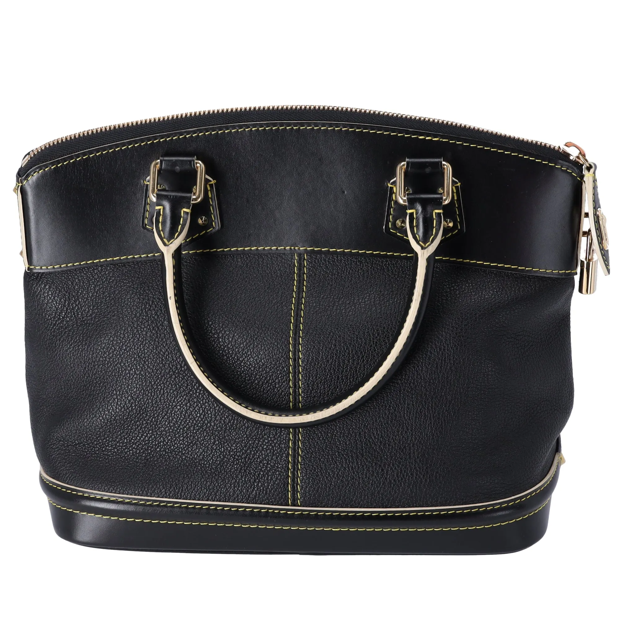 Louis Vuitton Lockit PM Handbag M91888 Black Lambskin Leather sold by Gaby's Bags product image thumbnail 3