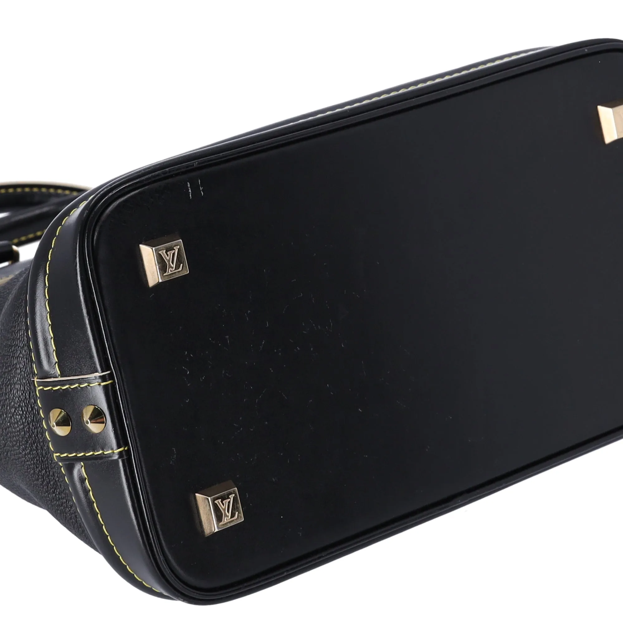 Louis Vuitton Lockit PM Handbag M91888 Black Lambskin Leather sold by Gaby's Bags product image thumbnail 4