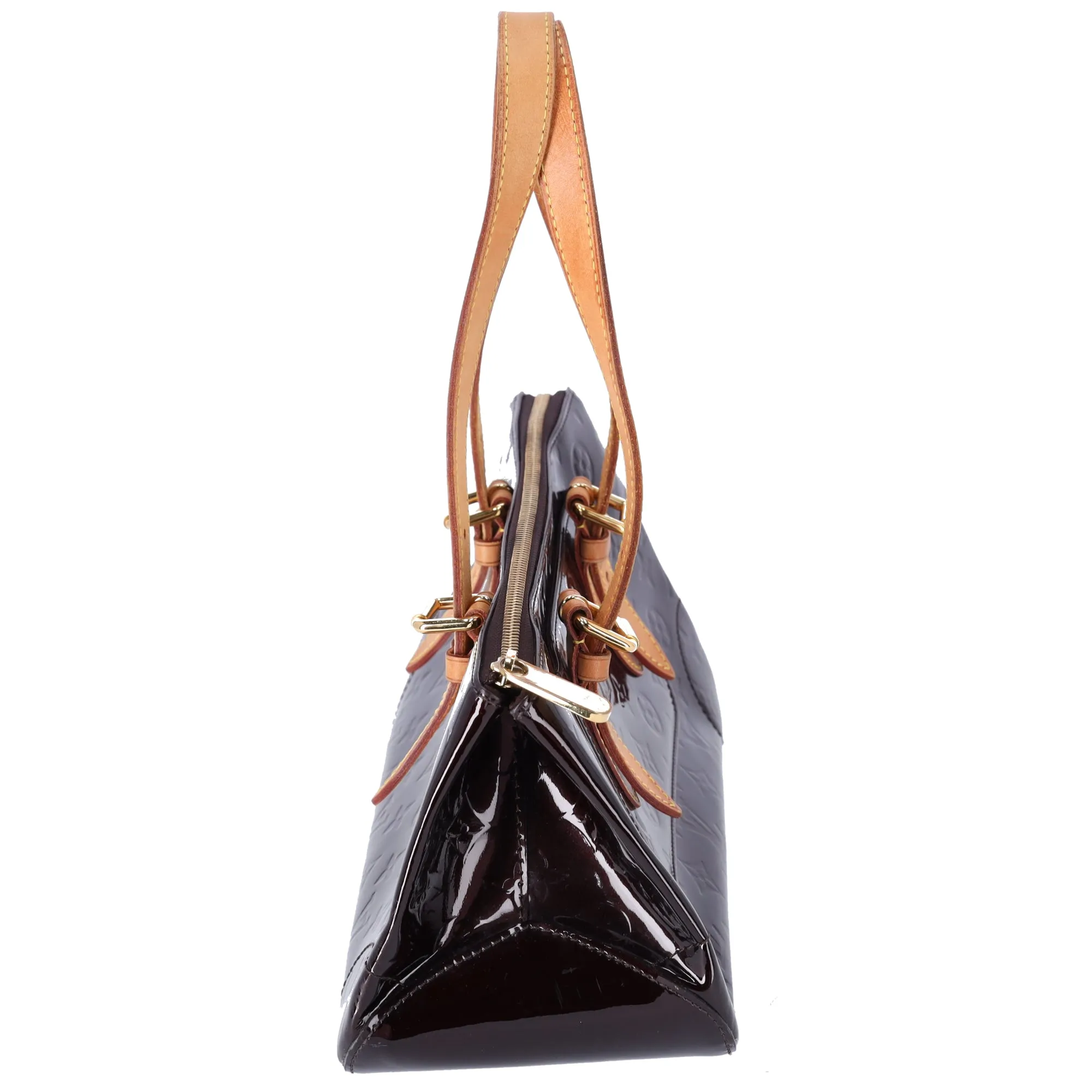 Louis Vuitton Rosewood Avenue Monogram Vernis Shoulder Bag M93510 Amarante sold by Gaby's Bags product image thumbnail 3