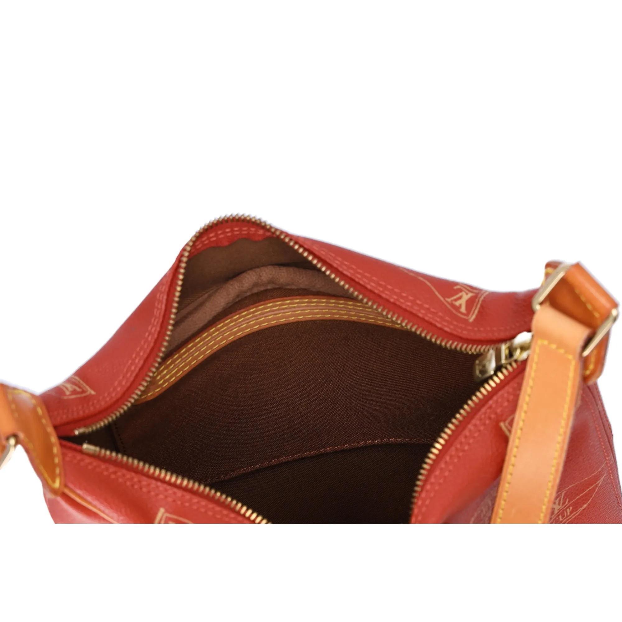 Louis Vuitton Le Touque Americas Cup Shoulder Bag M80027 Red PVC sold by Gaby's Bags product image thumbnail 5