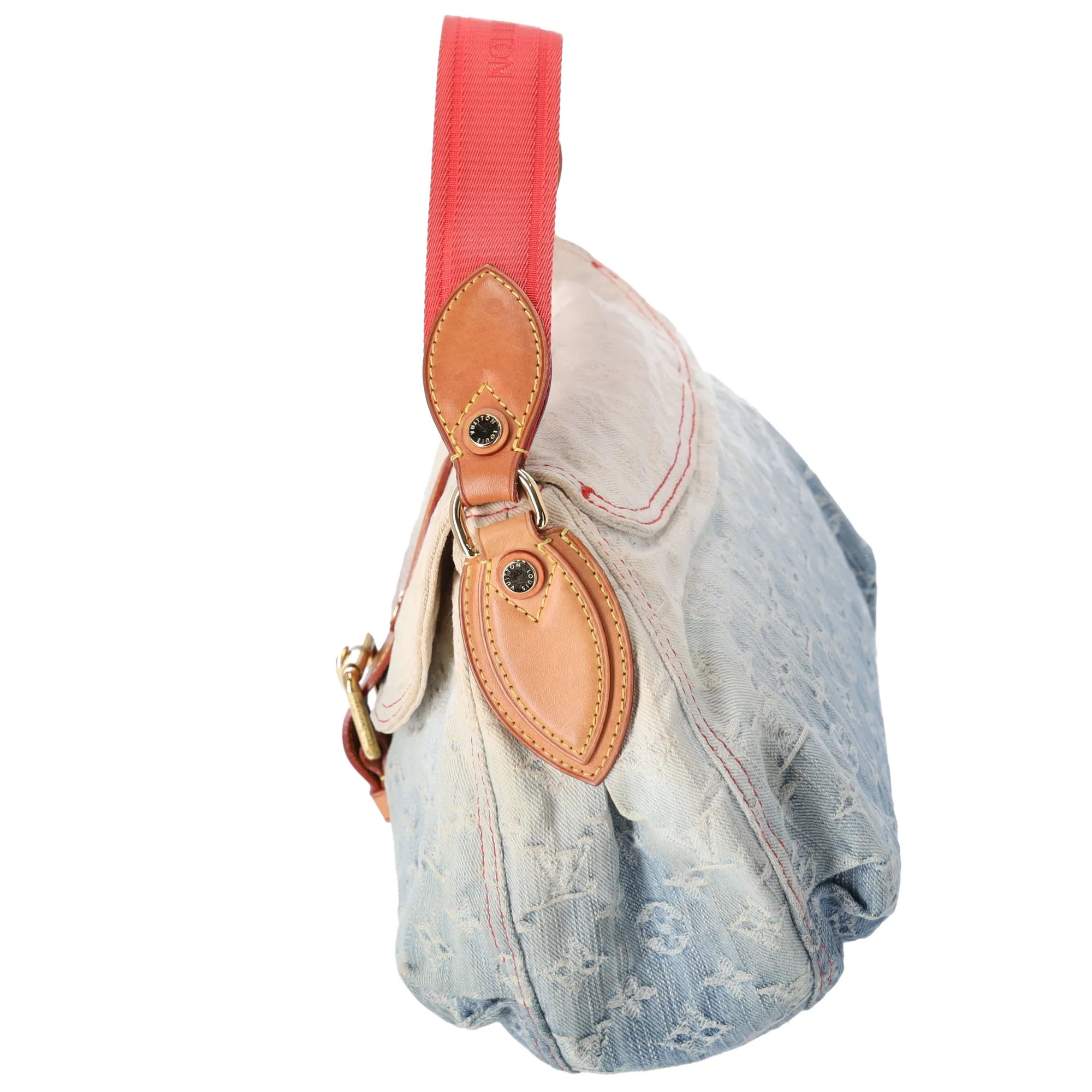 Louis Vuitton Sunray Monogram Denim Handbag M40416 Blue Denim sold by Gaby's Bags product image thumbnail 2