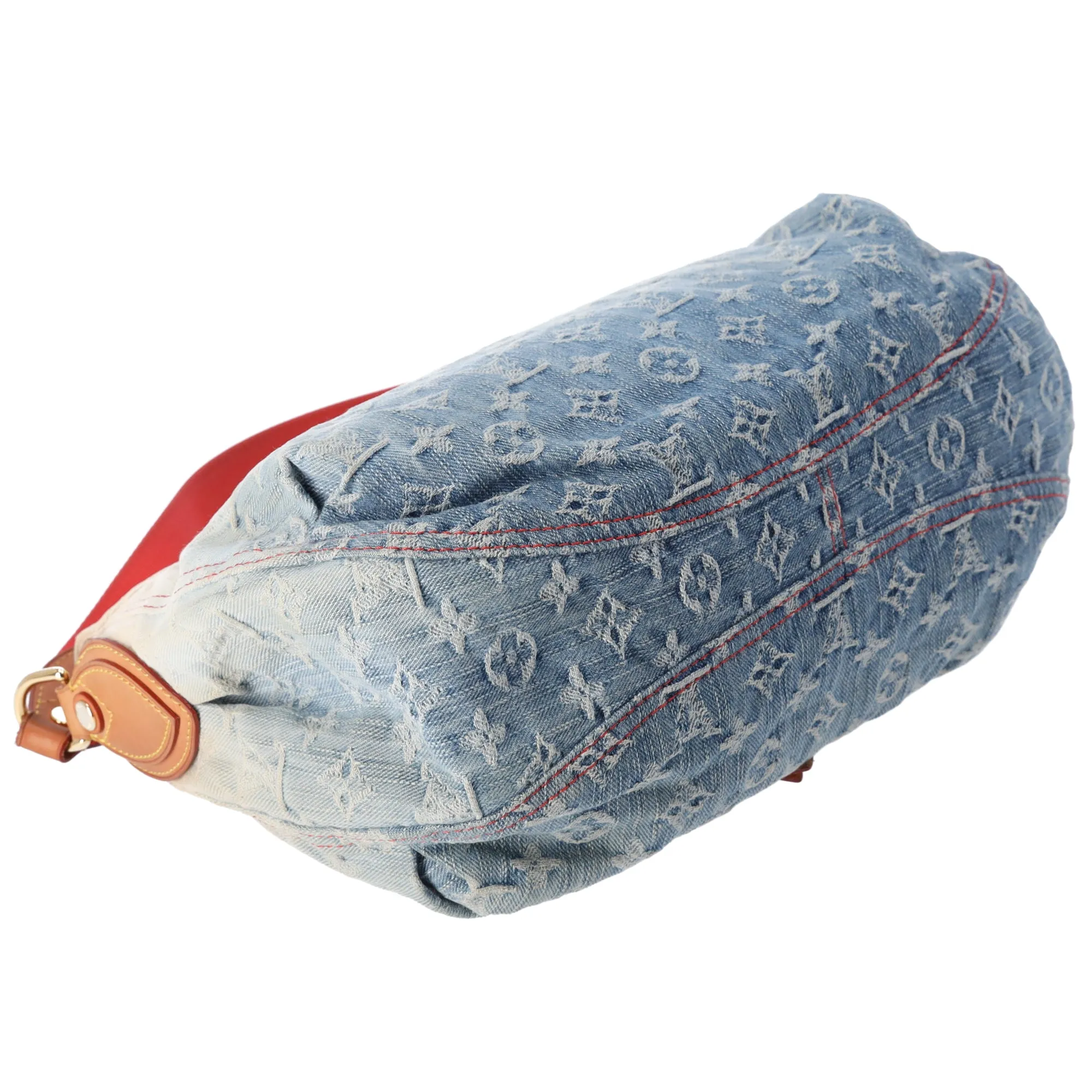 Louis Vuitton Sunray Monogram Denim Handbag M40416 Blue Denim sold by Gaby's Bags product image thumbnail 4