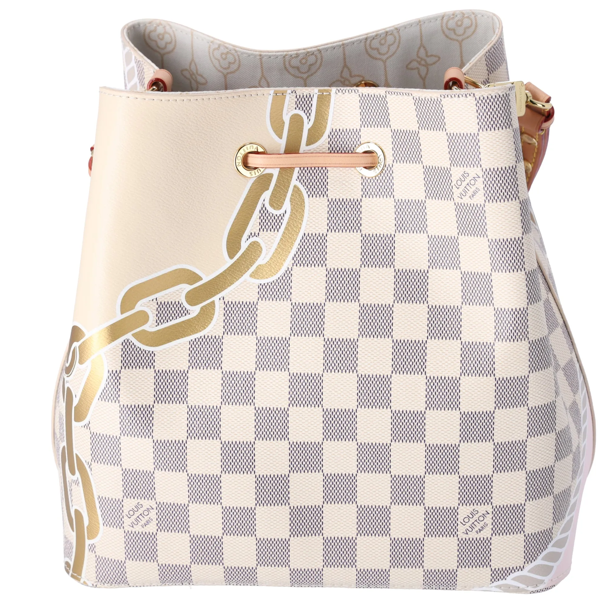 Louis Vuitton Neonoe MM Nautical Shoulder Bag N40474 Azur Damier sold by Gaby's Bags product image thumbnail 3