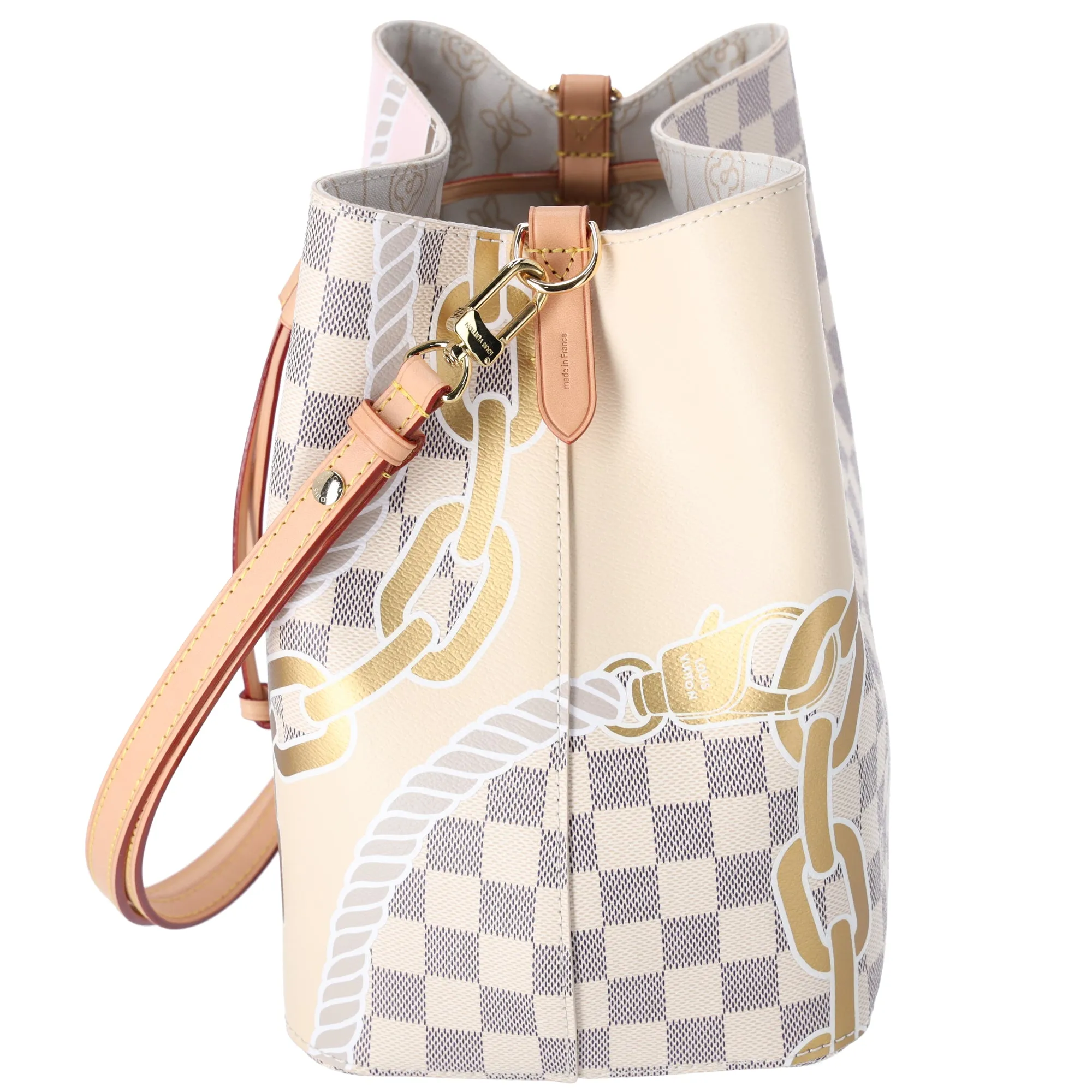 Louis Vuitton Neonoe MM Nautical Shoulder Bag N40474 Azur Damier sold by Gaby's Bags product image thumbnail 2
