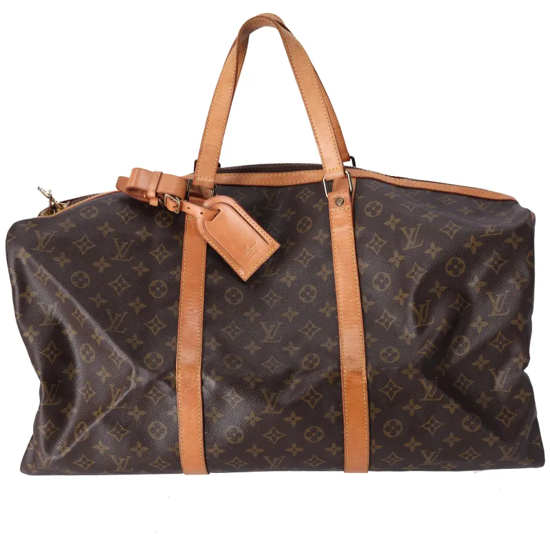 Louis Vuitton Sac Souple 55 Monogram Boston Bag M41622 Canvas sold by Gaby's Bags