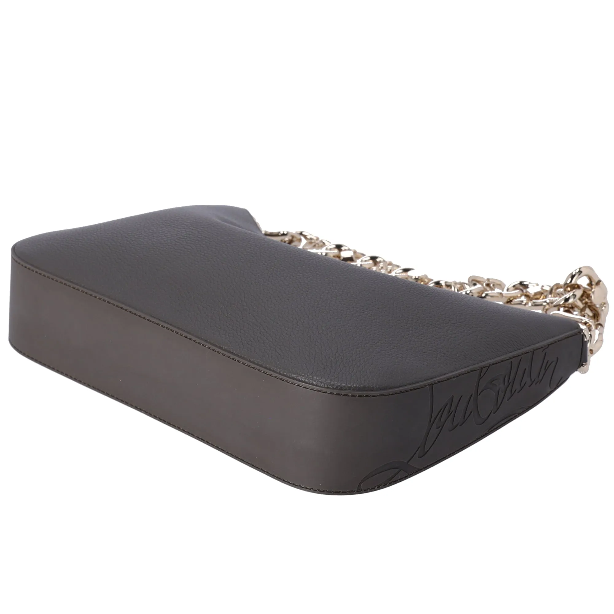 Christian Louboutin Rubira Shoulder Bag 1235097 Dark Gray Leather sold by Gaby's Bags product image thumbnail 5