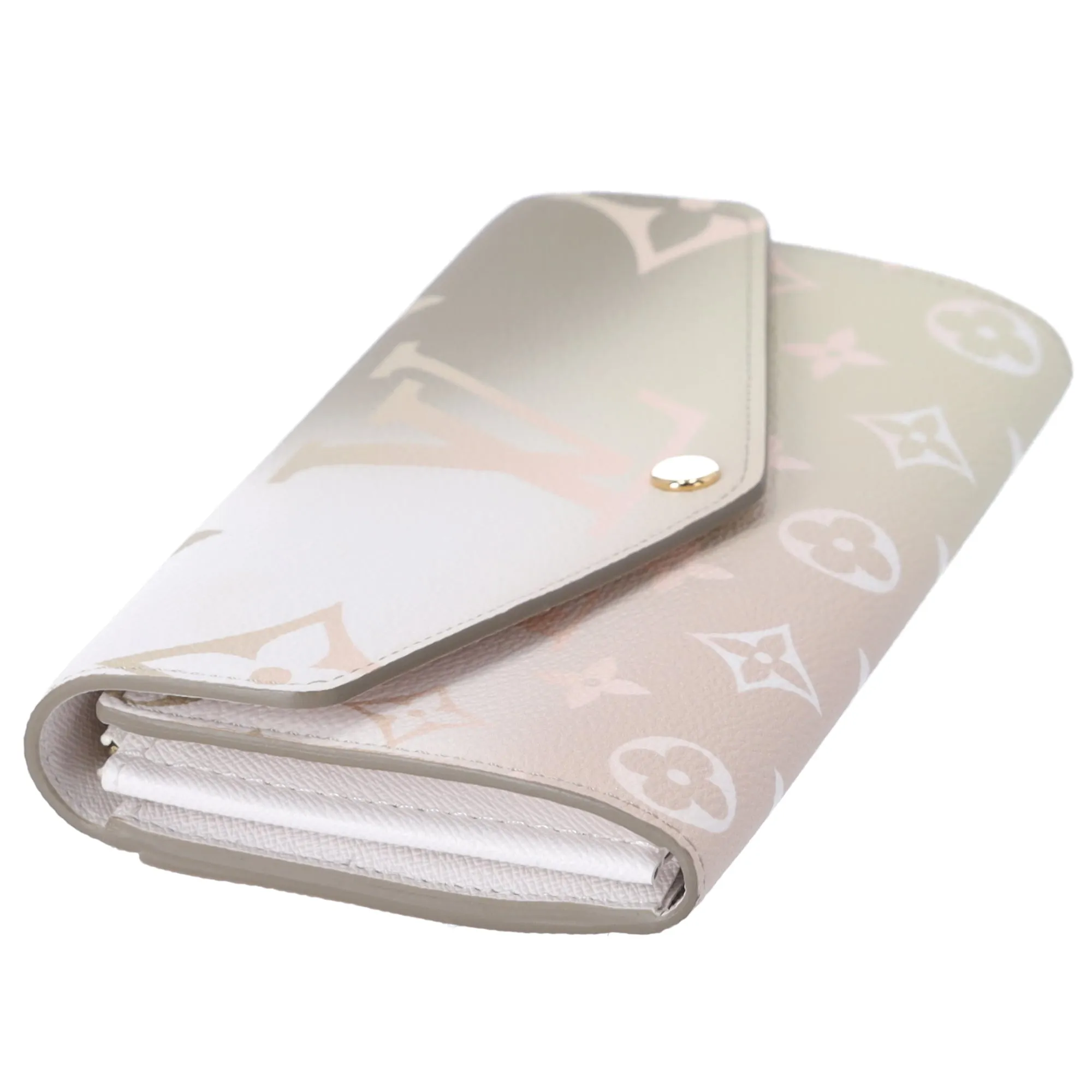 Louis Vuitton Sarah Wallet Spring In The City Long Wallet M81276 Sunset Khaki sold by Gaby's Bags product image thumbnail 3