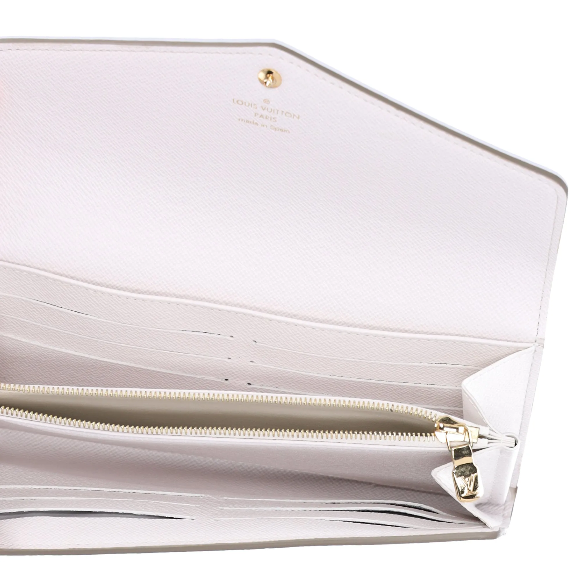 Louis Vuitton Sarah Wallet Spring In The City Long Wallet M81276 Sunset Khaki sold by Gaby's Bags product image thumbnail 5