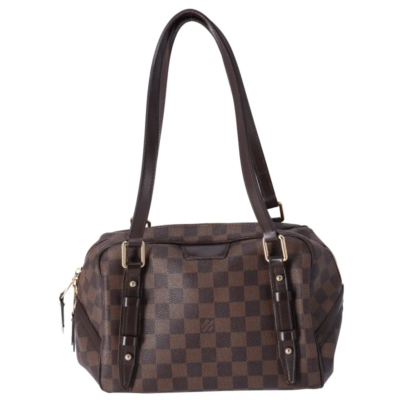 Louis Vuitton Rivington PM Shoulder Bag N41157 Ebene Damier Canvas sold by Gaby's Bags