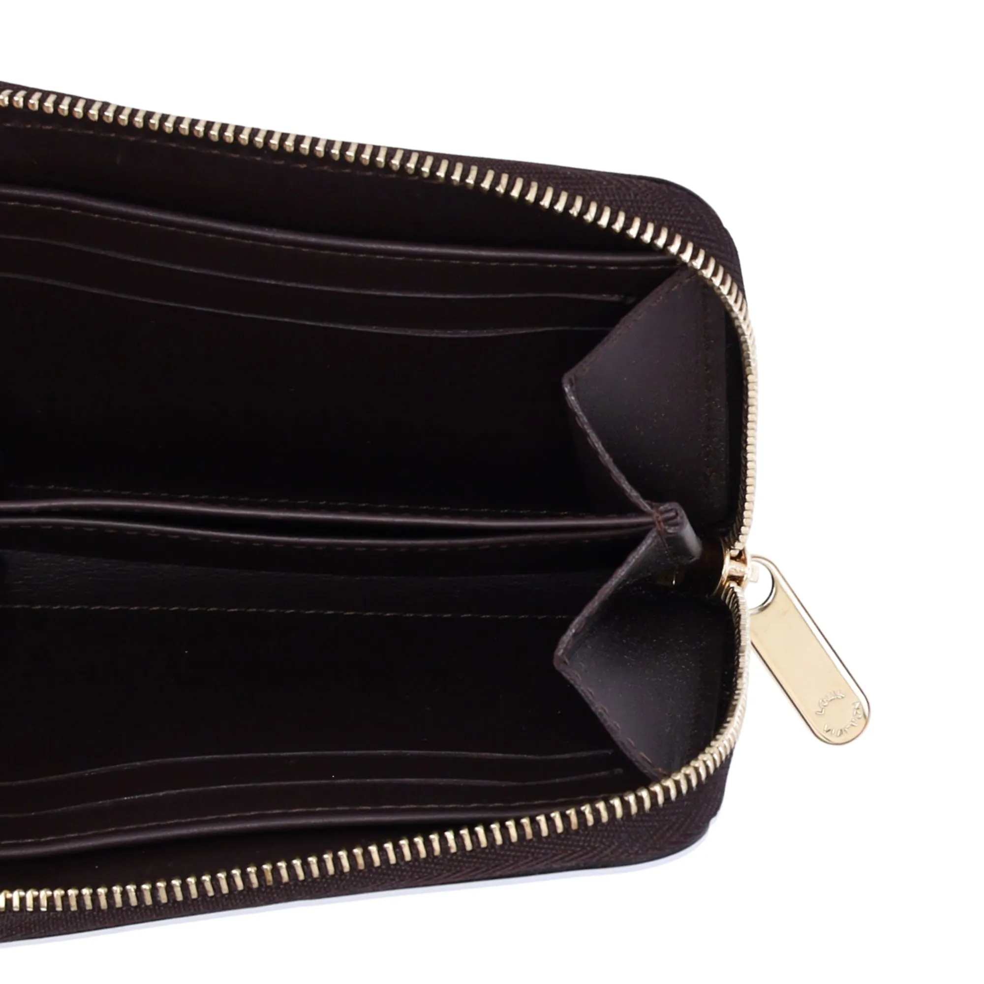 Louis Vuitton Zippy Coin Purse Monogram Vernis Rayures Coin Case M91719 Amaranth sold by Gaby's Bags product image thumbnail 5