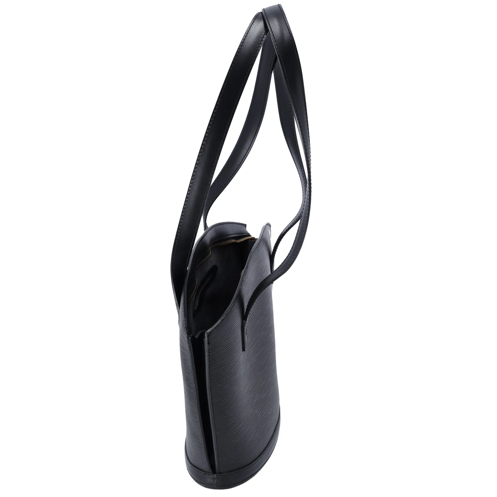Louis Vuitton Saint Jacques Epi Handbag M52272 Noir Black Leather sold by Gaby's Bags product image thumbnail 4