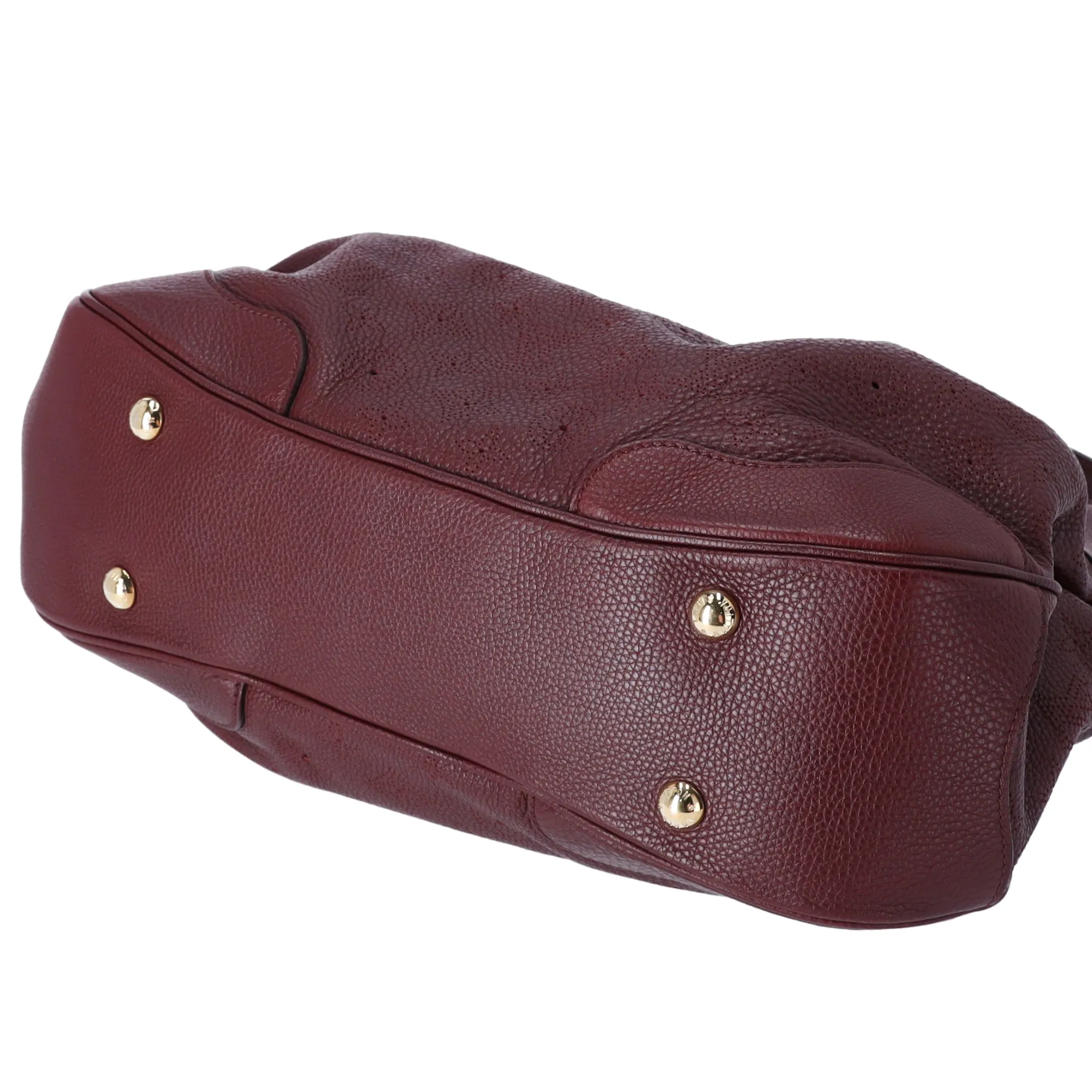 Louis Vuitton Solar PM Mahina Shoulder Bag M93125 Bordeaux Mahina Leather sold by Gaby's Bags product image thumbnail 5