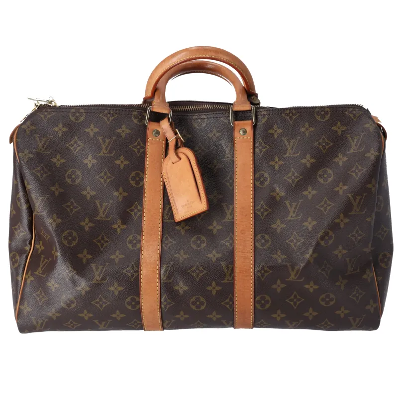 Louis Vuitton Keepall 45 Monogram Boston Bag M41428 Canvas sold by Gaby's Bags