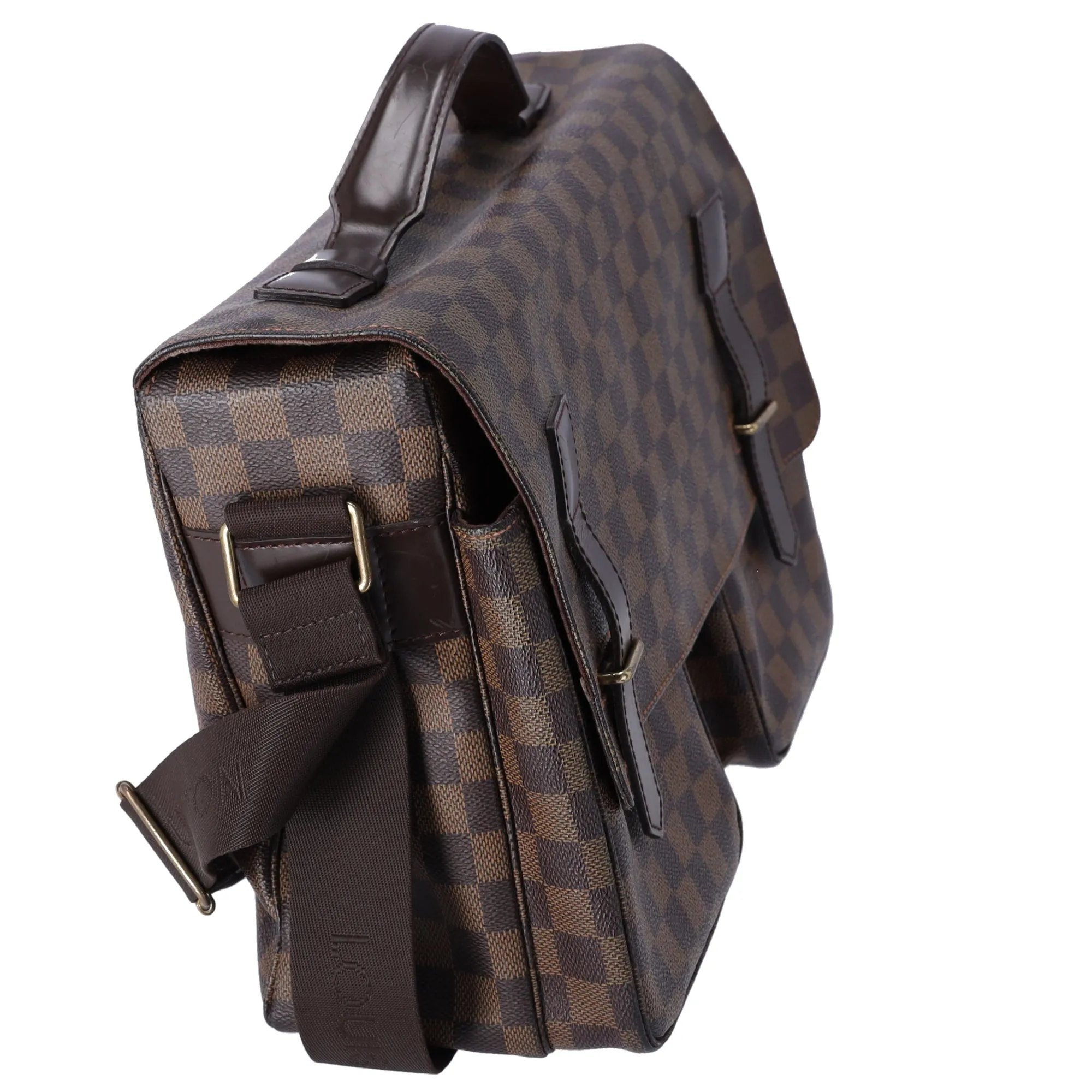 Louis Vuitton Broadway Messenger Damier Ebene Shoulder Bag N42270 Canvas sold by Gaby's Bags product image thumbnail 4