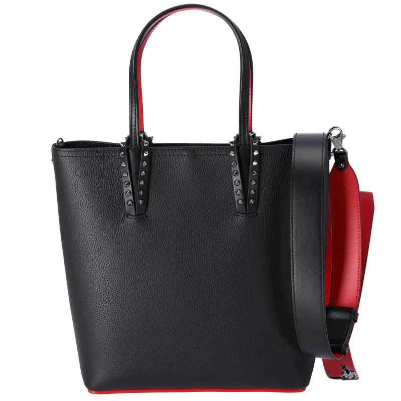 Christian Louboutin Cabata North South Tote Bag Black Calf Leather sold by Gaby's Bags
