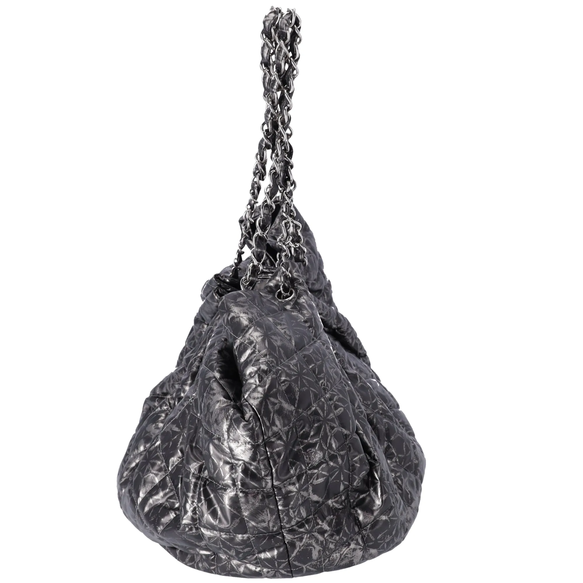 Chanel Coco Mark Melrose Cabas Matelasse Chain Shoulder Bag Black Silver sold by Gaby's Bags product image thumbnail 2
