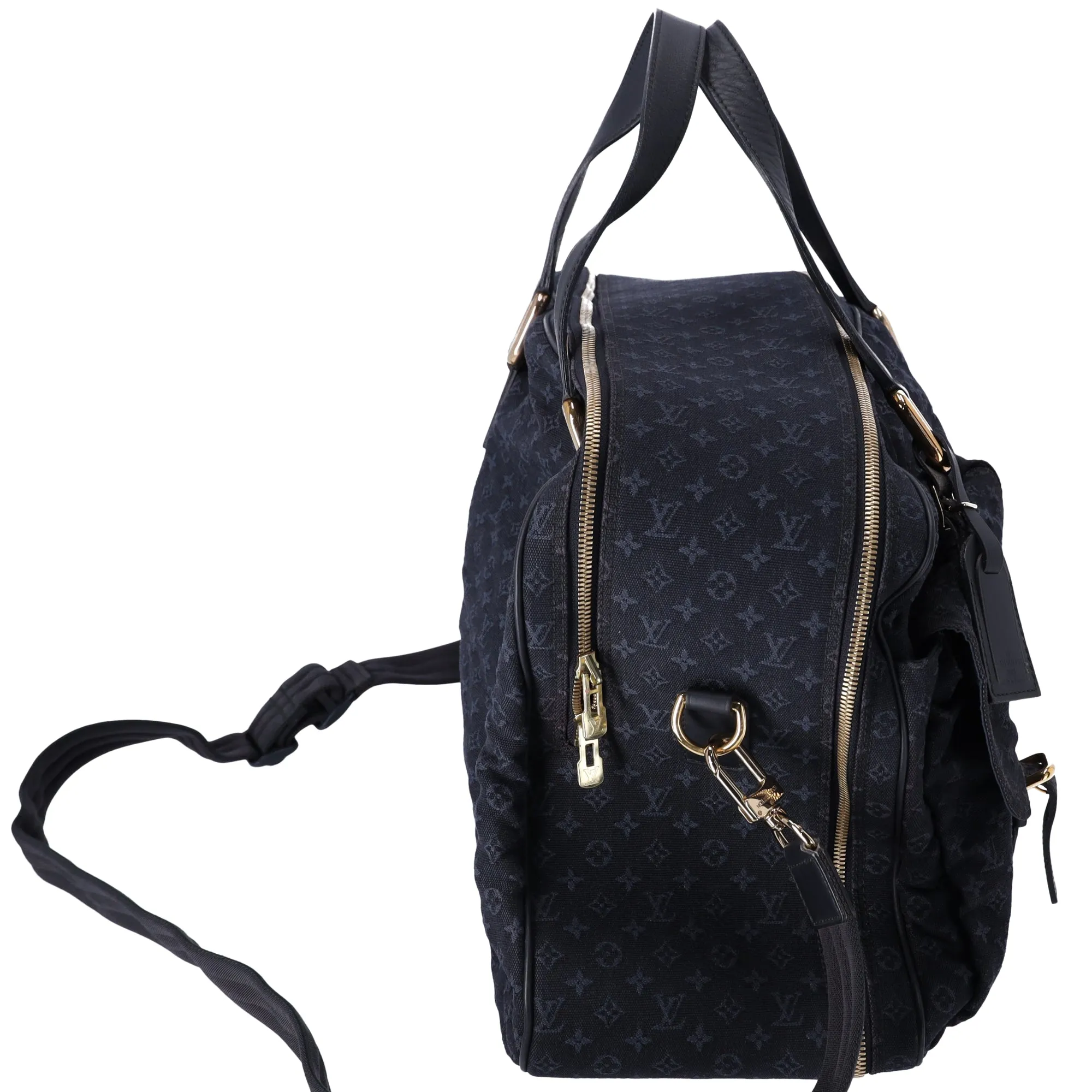 Louis Vuitton Claudine Monogram Boston Bag M42331 TST Blue Jacquard sold by Gaby's Bags product image thumbnail 5