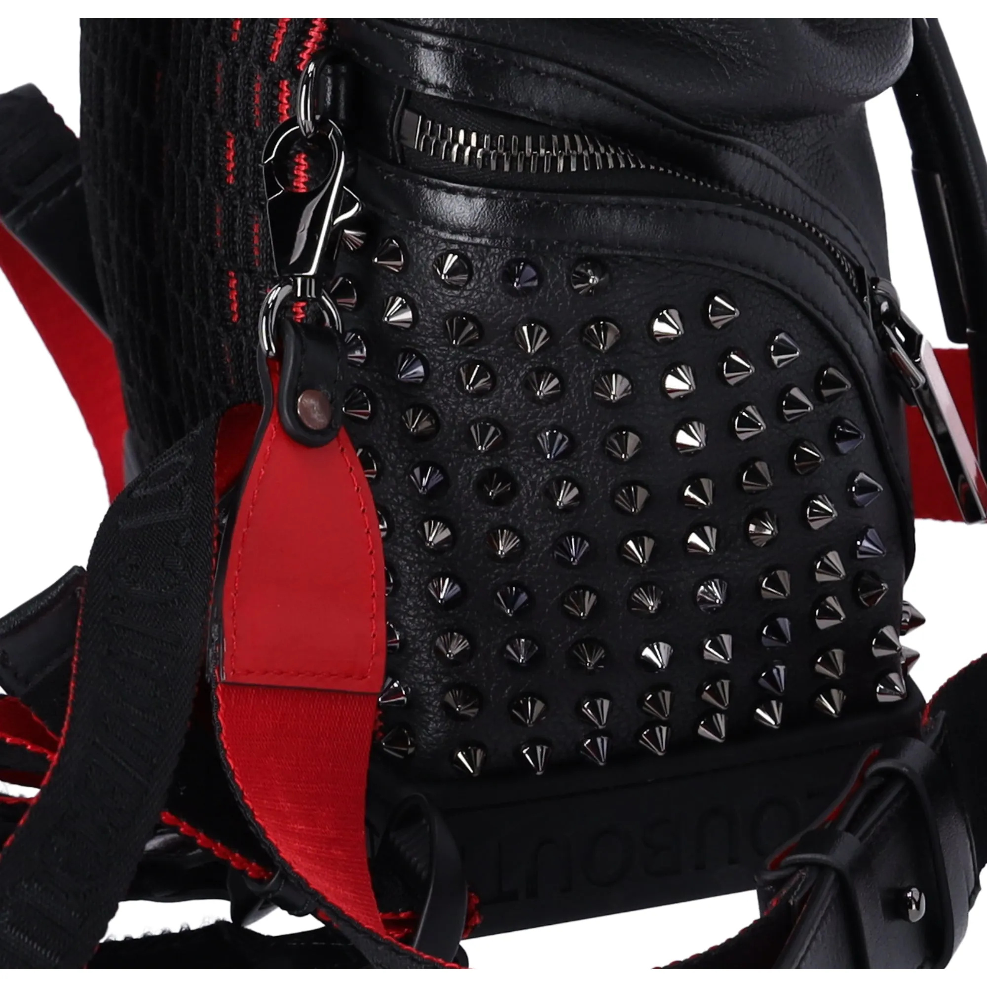 Christian Louboutin Explorer Funk Small Backpack 3215038 Black Red sold by Gaby's Bags product image thumbnail 5
