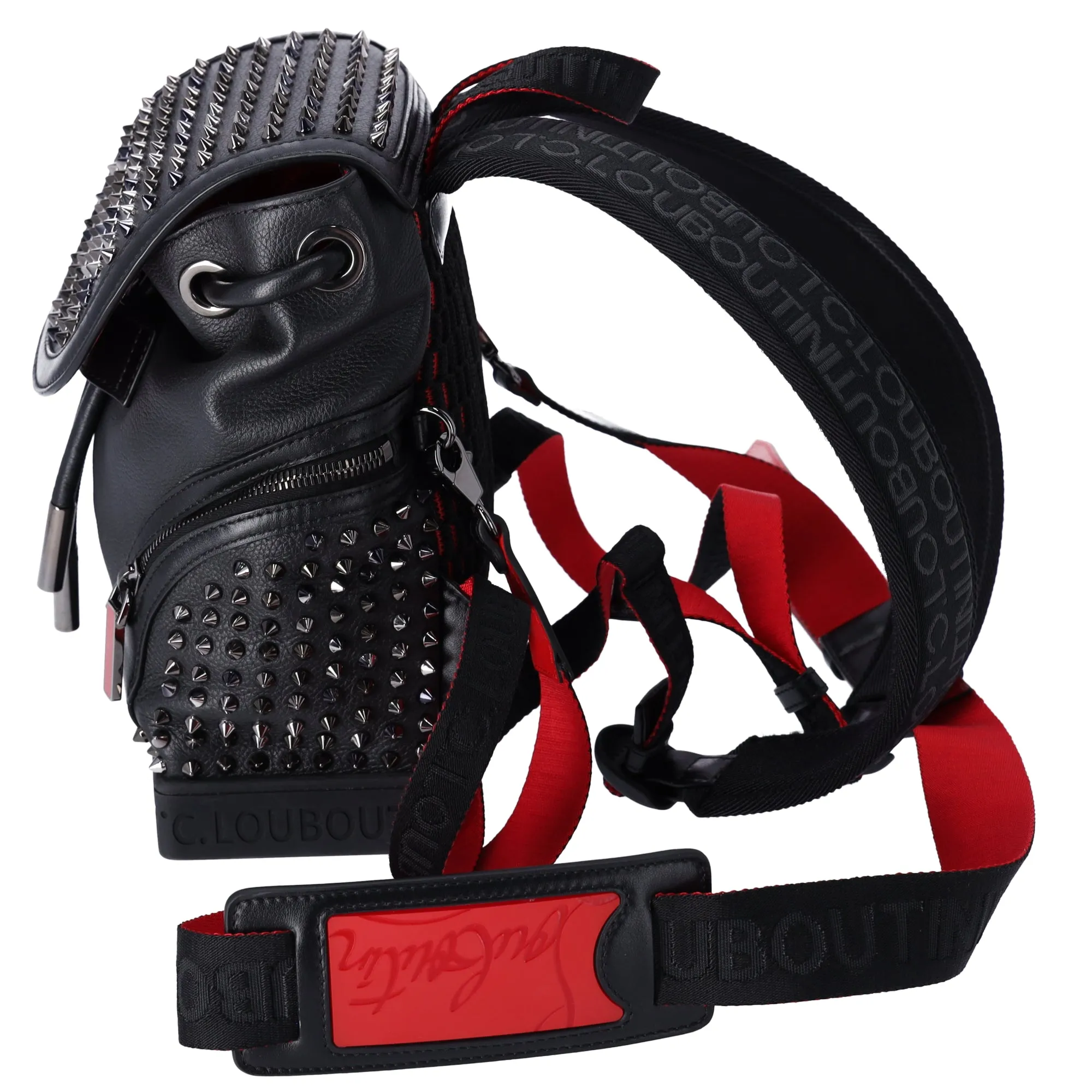 Christian Louboutin Explorer Funk Small Backpack 3215038 Black Red sold by Gaby's Bags product image thumbnail 2